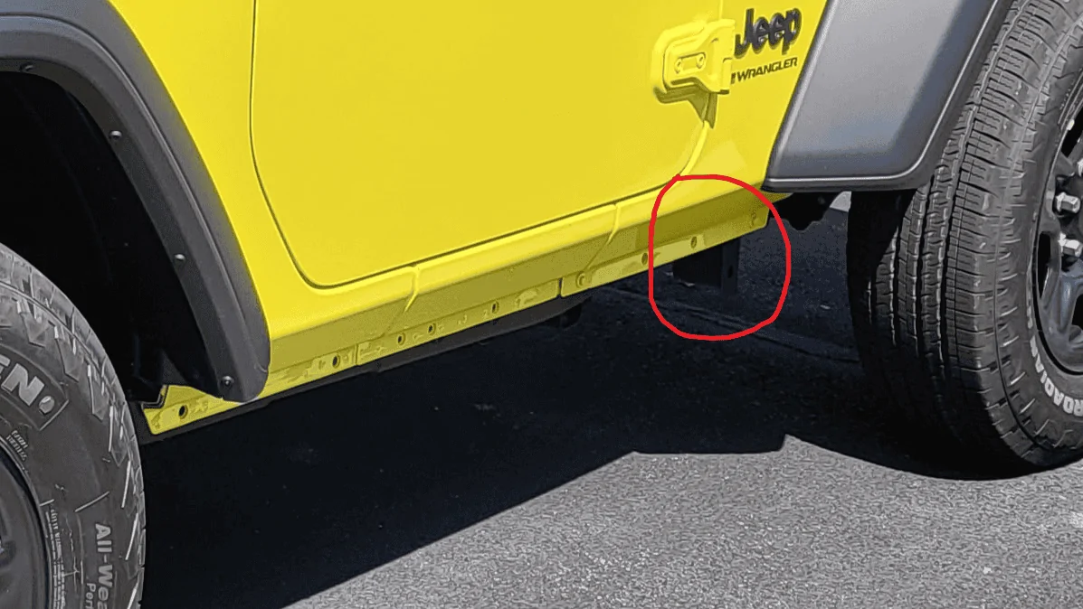 Jeep Wrangler JL 2024 New Part Underneath Changes (0)