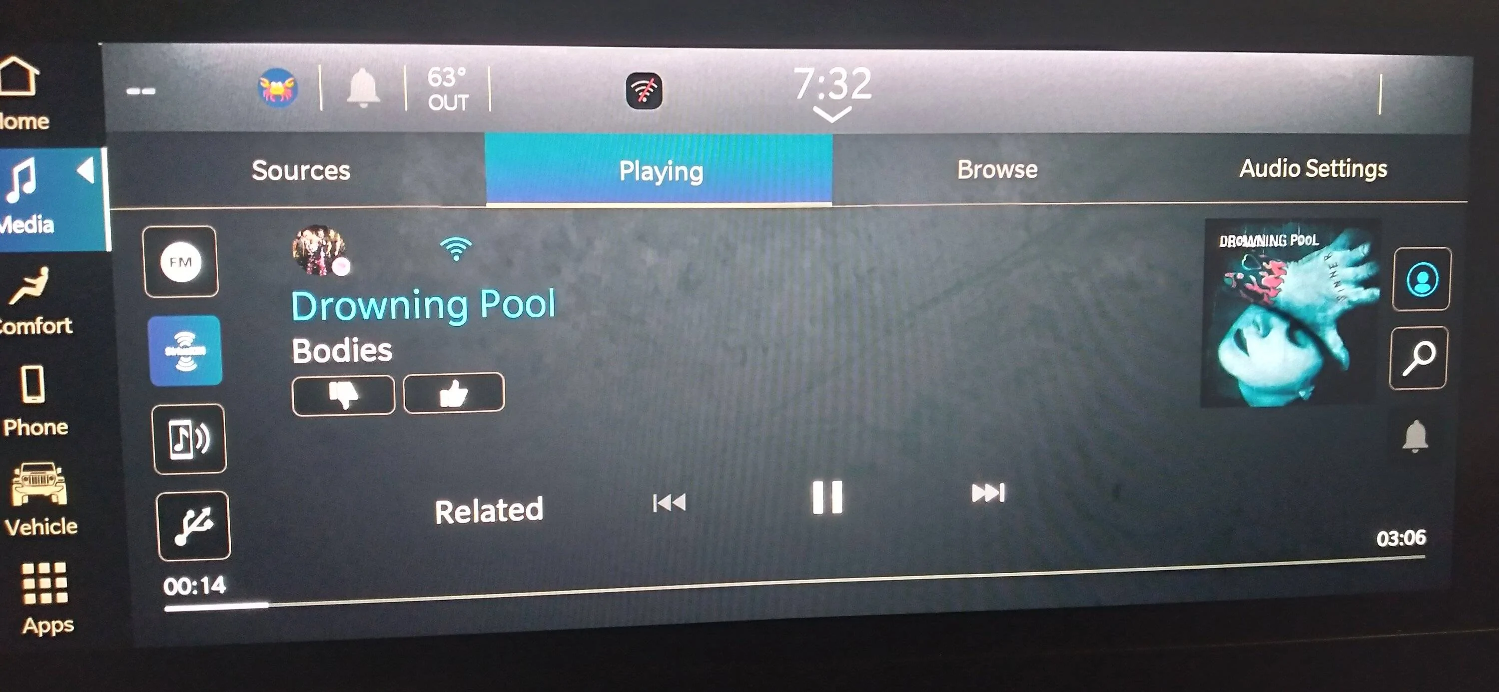 Jeep Wrangler JL Here are the Offroad Pages in 2024 Wrangler Sport's Screen / Center Display XM Custom Radio Station (4)