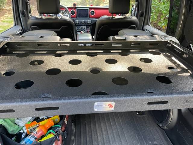 Jeep Wrangler JL Fishbone Offroad Interior Storage Rack IMG_1571