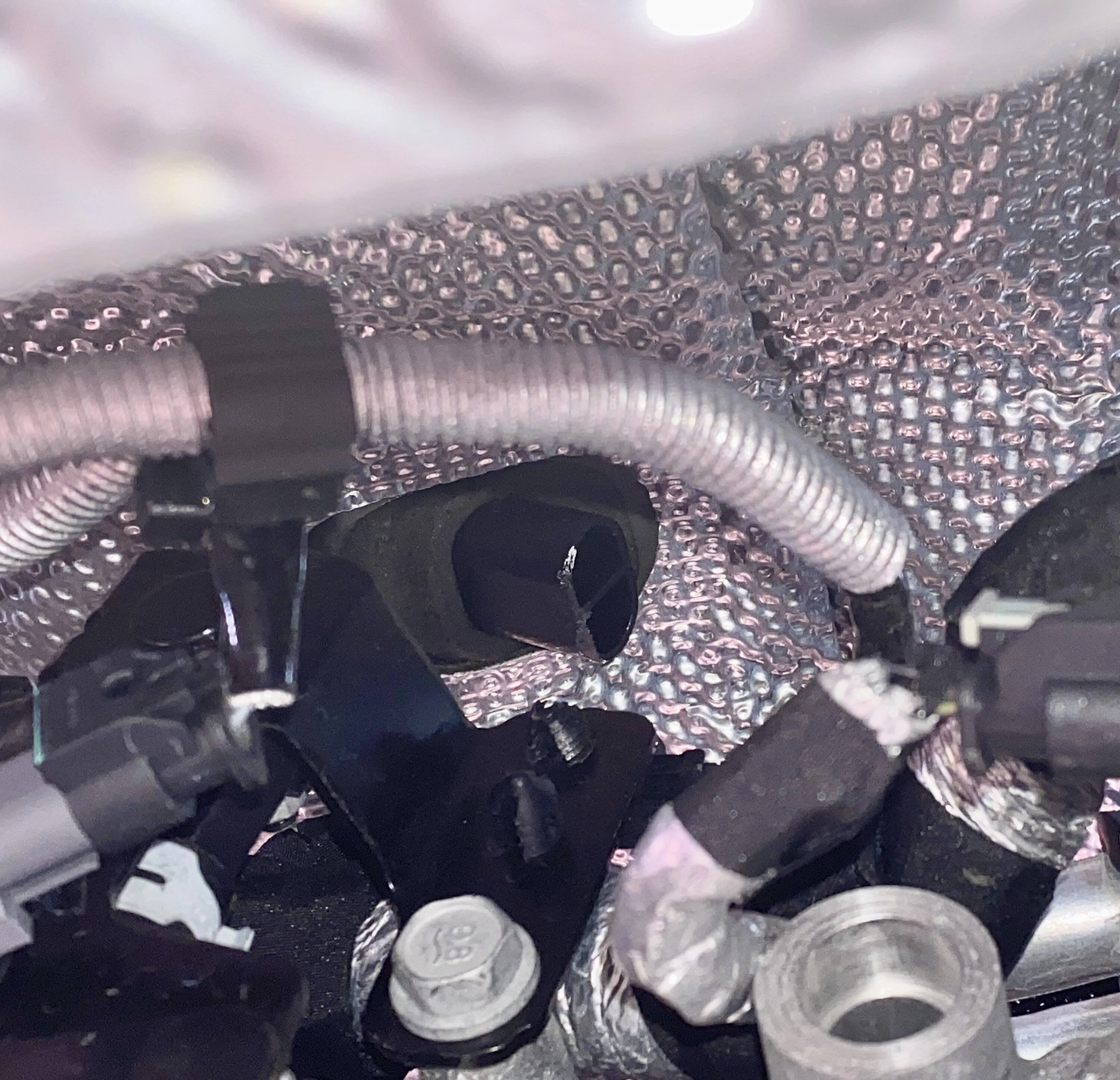 Jeep Wrangler JL JL A/C drain line IMG_8413