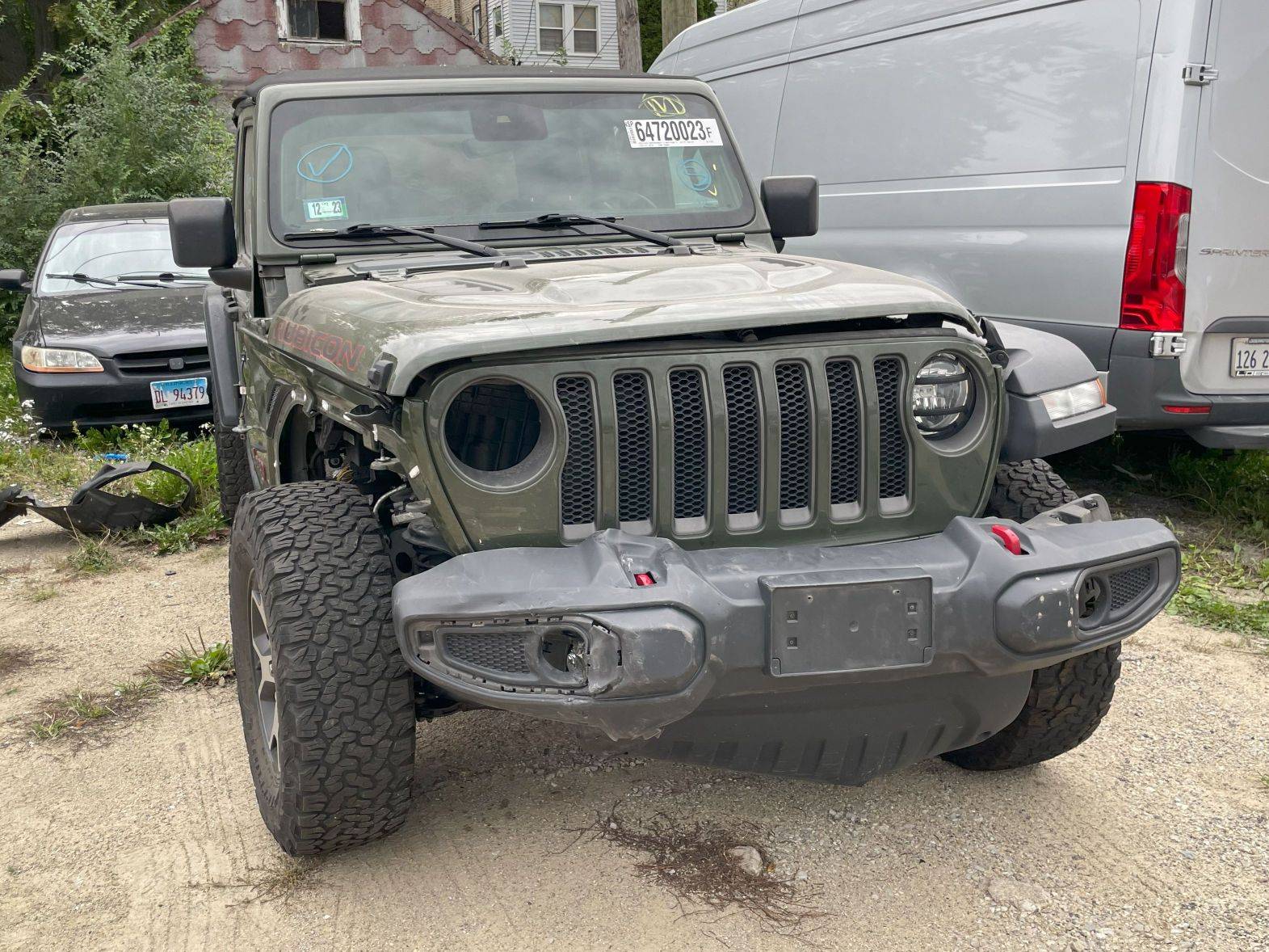 Jeep Wrangler JL 2020 Custom Order JLUR Totaled - buying replacement online IMG_6451