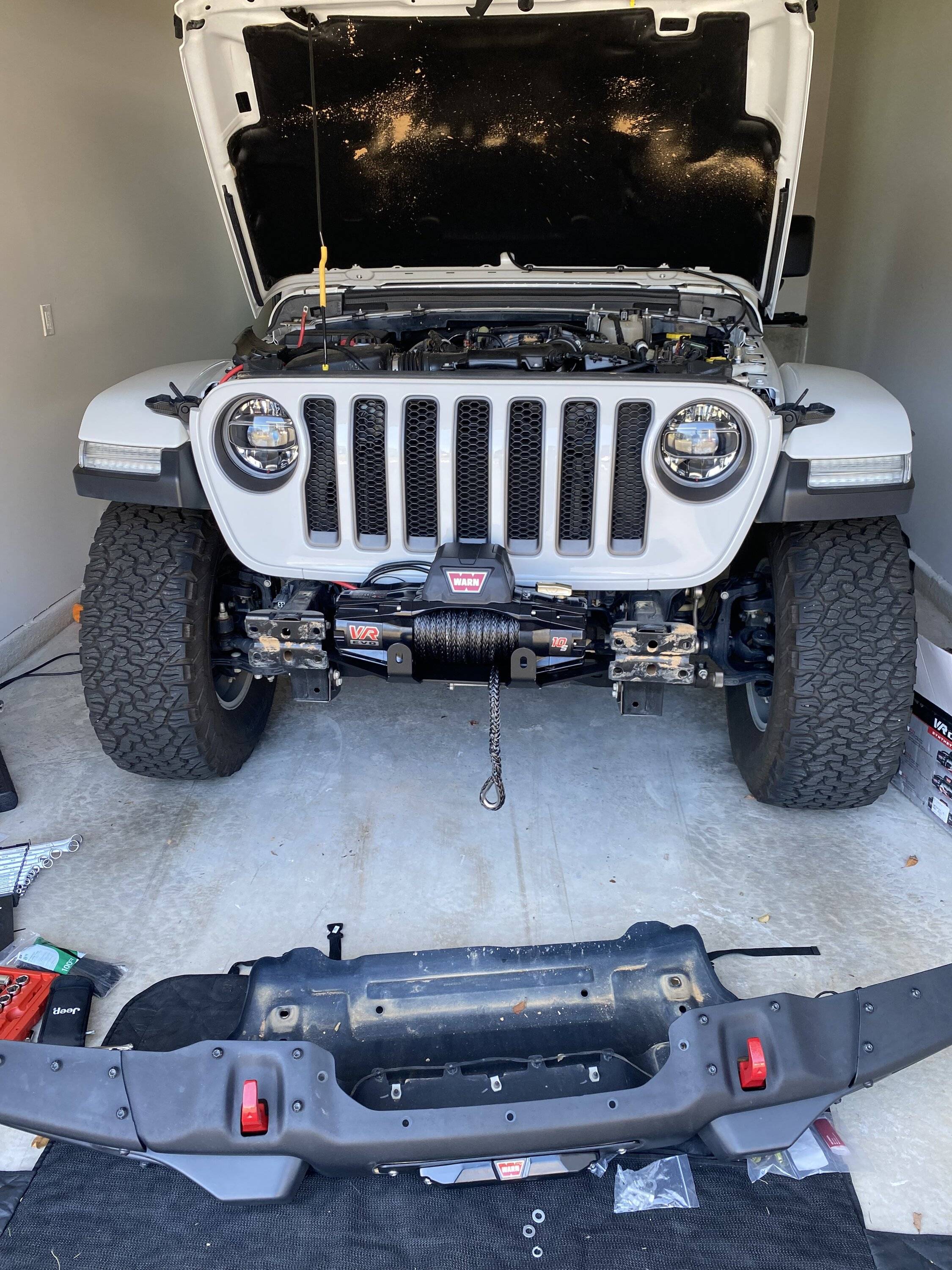 Jeep Wrangler JL White Xtreme Recon Build IMG_9819