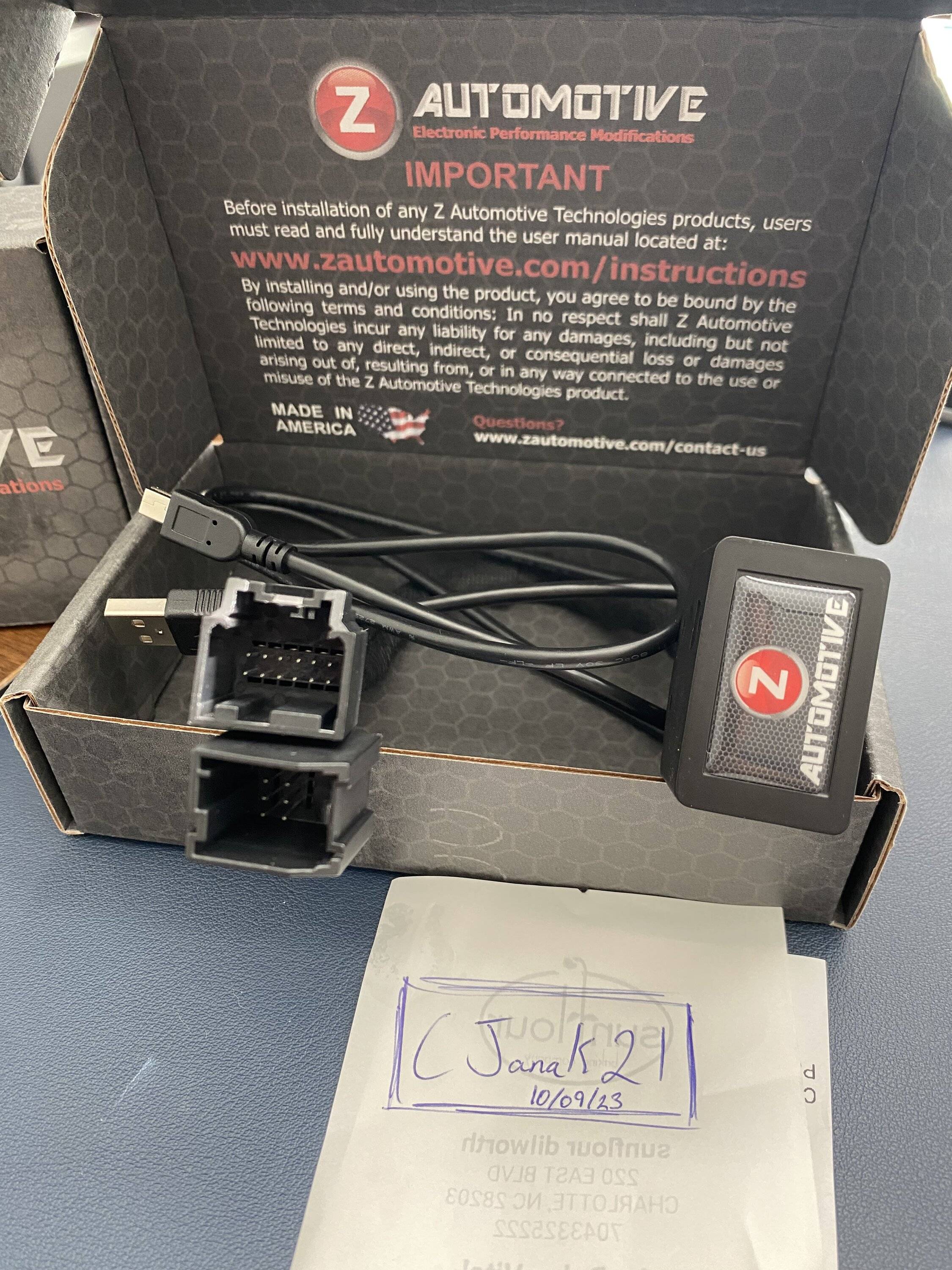 Jeep Wrangler JL $270 Tazer Mini JL w/extension cable IMG_9824