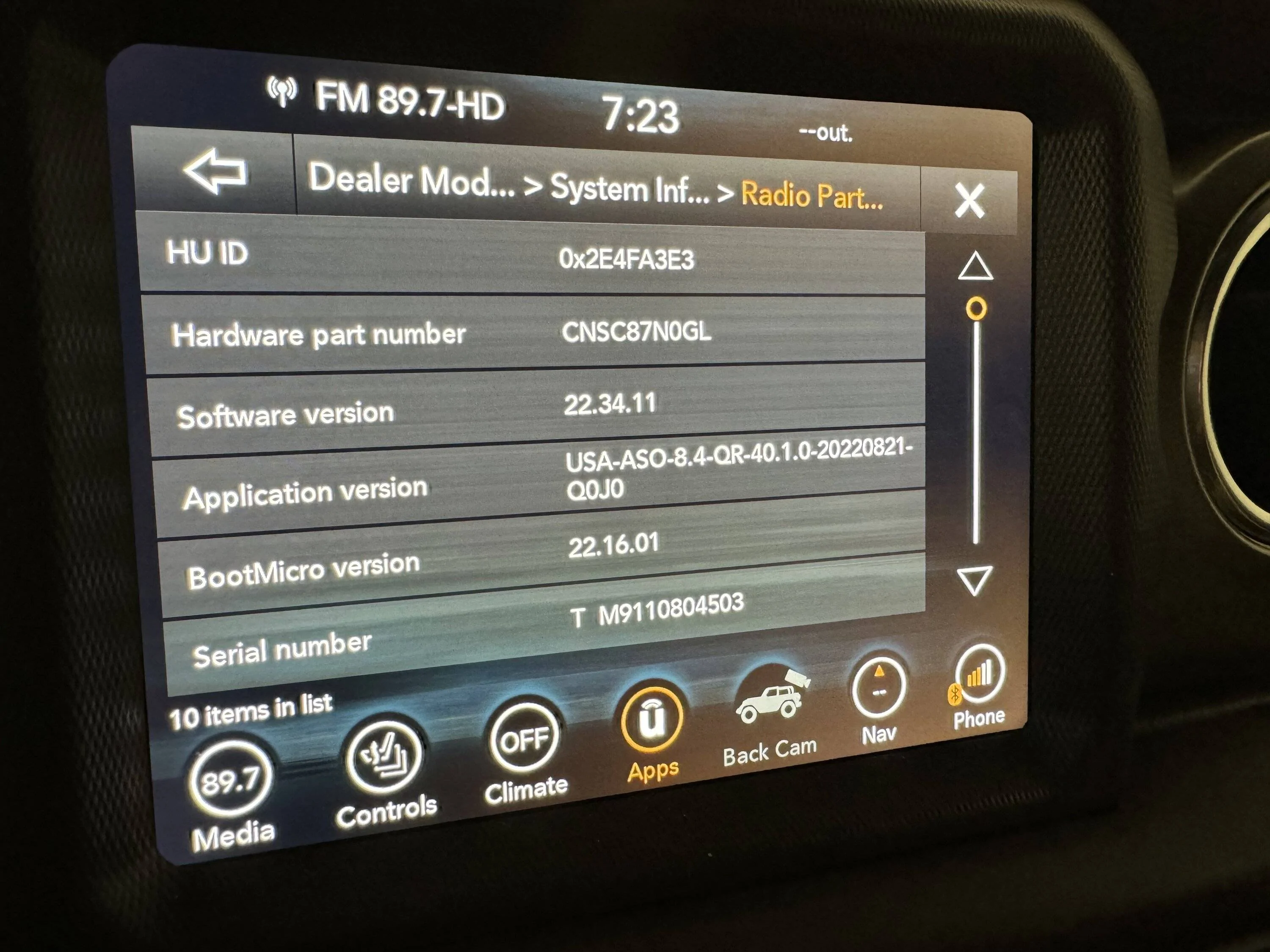 Jeep Wrangler JL OBD JSCAN - Off Road Pages IMG_0185