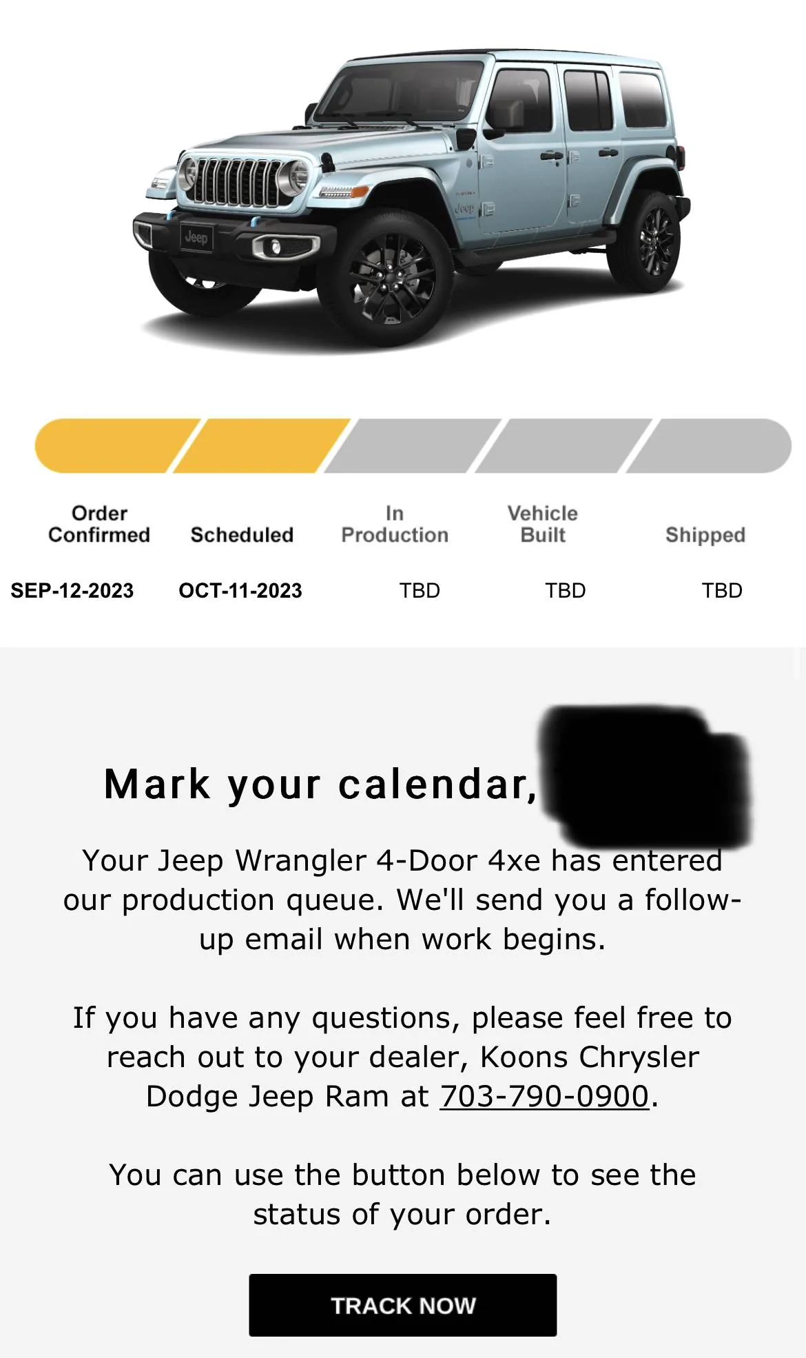 Jeep Wrangler JL 2024 Order Waiting Room 8567C1E3-C084-4136-AE8E-3E7B71AE6611