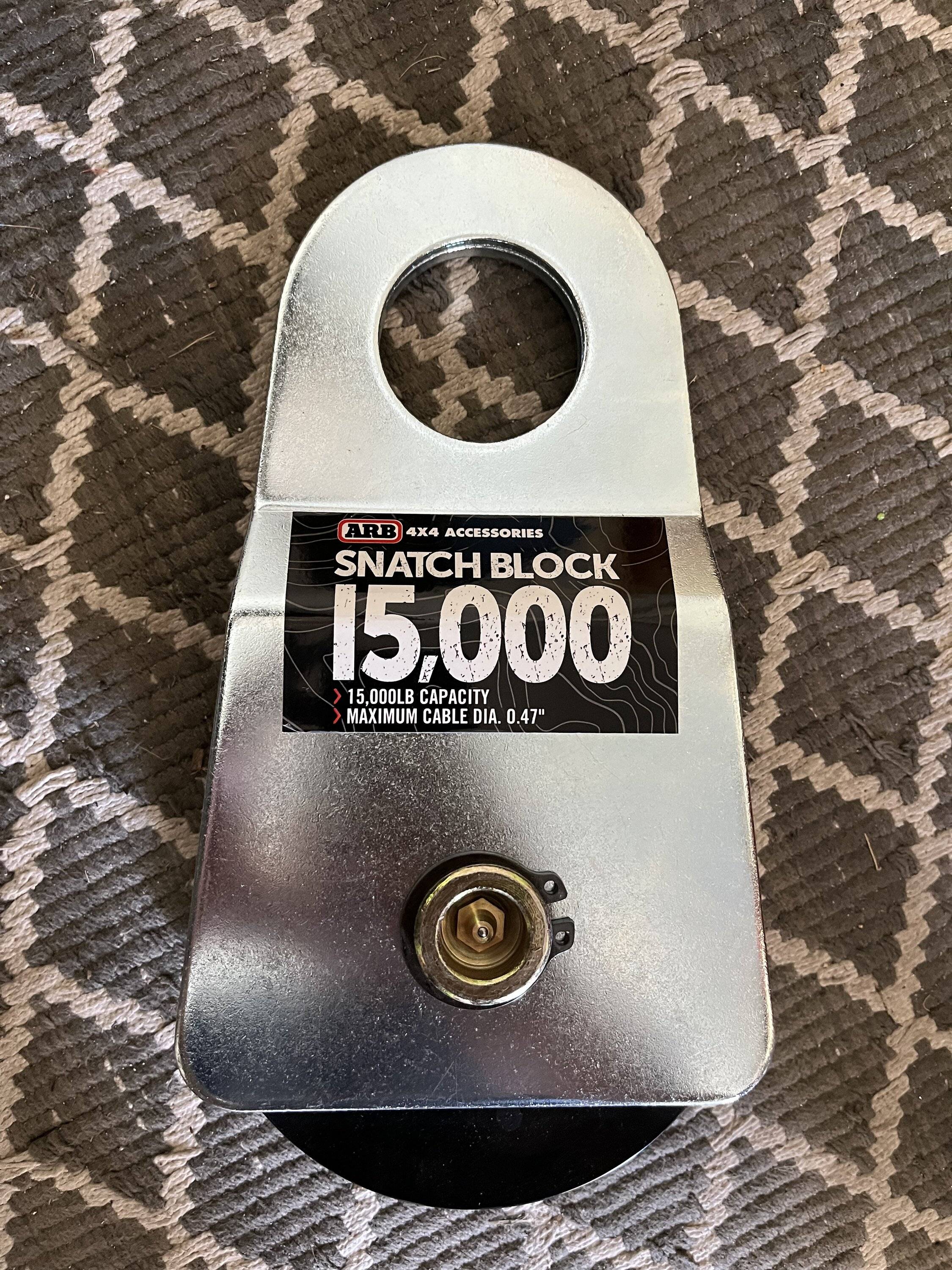 Jeep Wrangler JL ARB 15,000 Winch Snatch Block CBA8772F-5E31-4031-9C37-0DF876E0AB4A