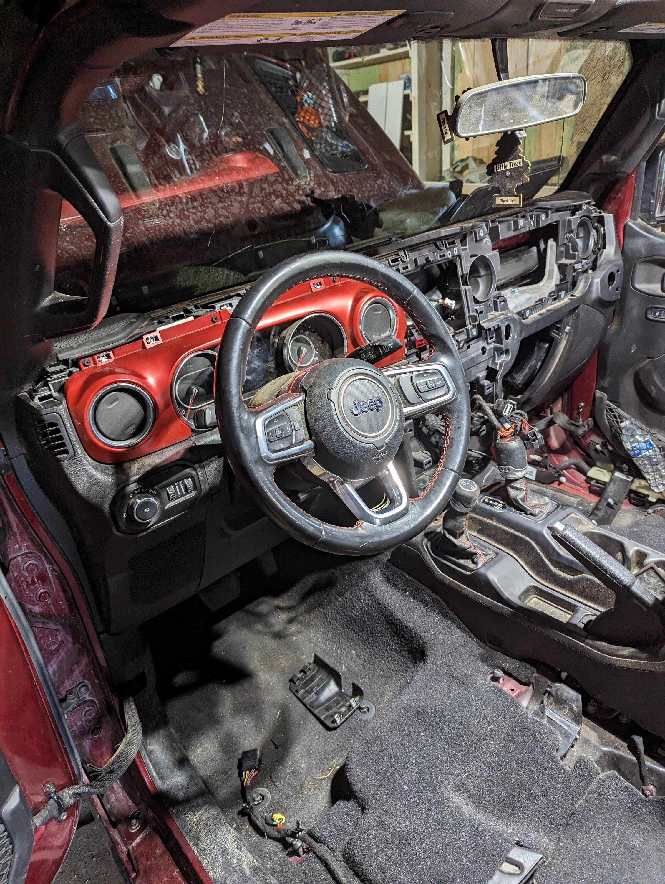 Jeep Wrangler JL Flooded my 2021 Rubicon in 5' of water. Here's the drying / fix process... PXL_20231019_001733169.MP