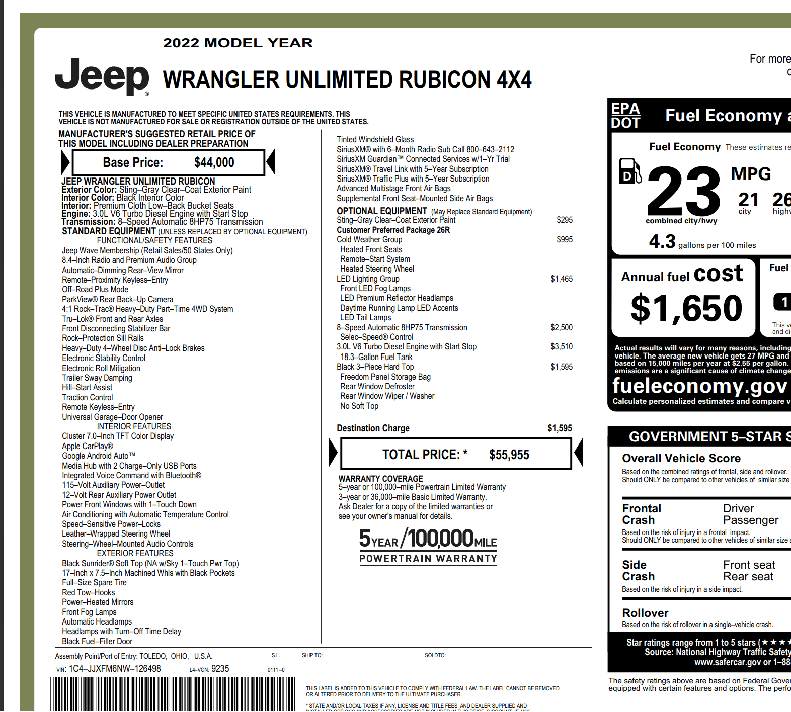 Jeep Wrangler JL Jeeps are Getting Expensive Screenshot 2023-10-19 222208