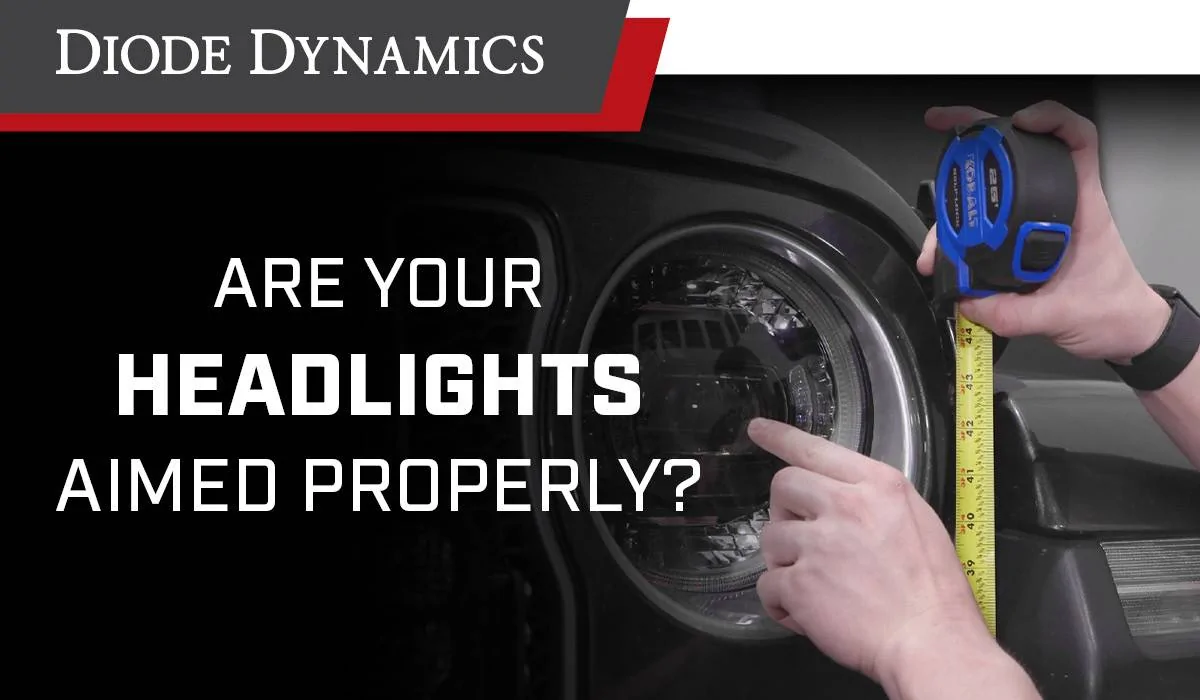 Jeep Wrangler JL How To Aim Your Headlights | Diode Dynamics coIFinN