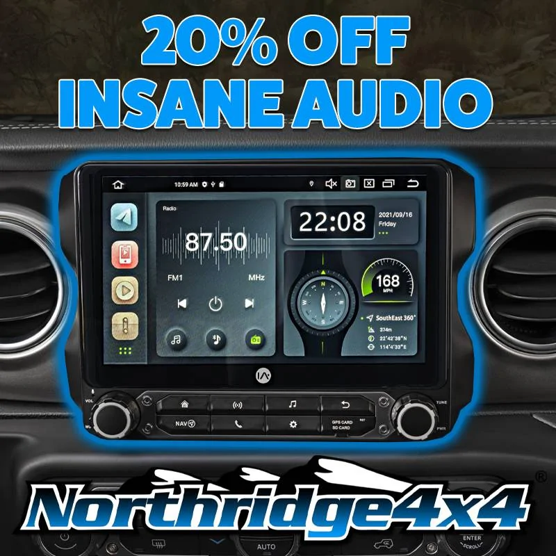 Jeep Wrangler JL 20% OFF Insane Audio Multimedia Head Units! IASav
