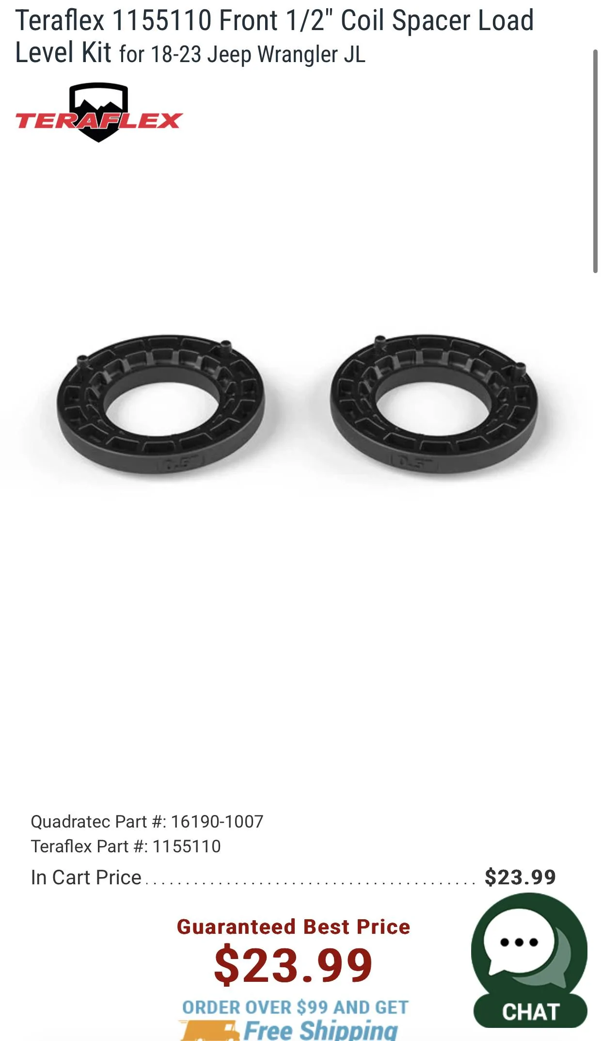 Jeep Wrangler JL Level kit IMG_0511