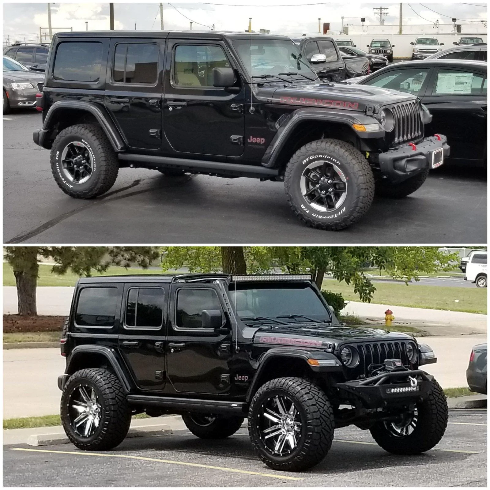 Jeep Wrangler JL Past and present pictures 20180825_102244