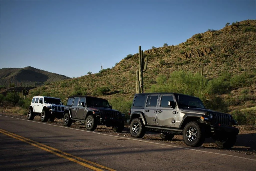 Jeep Wrangler JL Arizona Trail Run Thread Crown King 2018 12