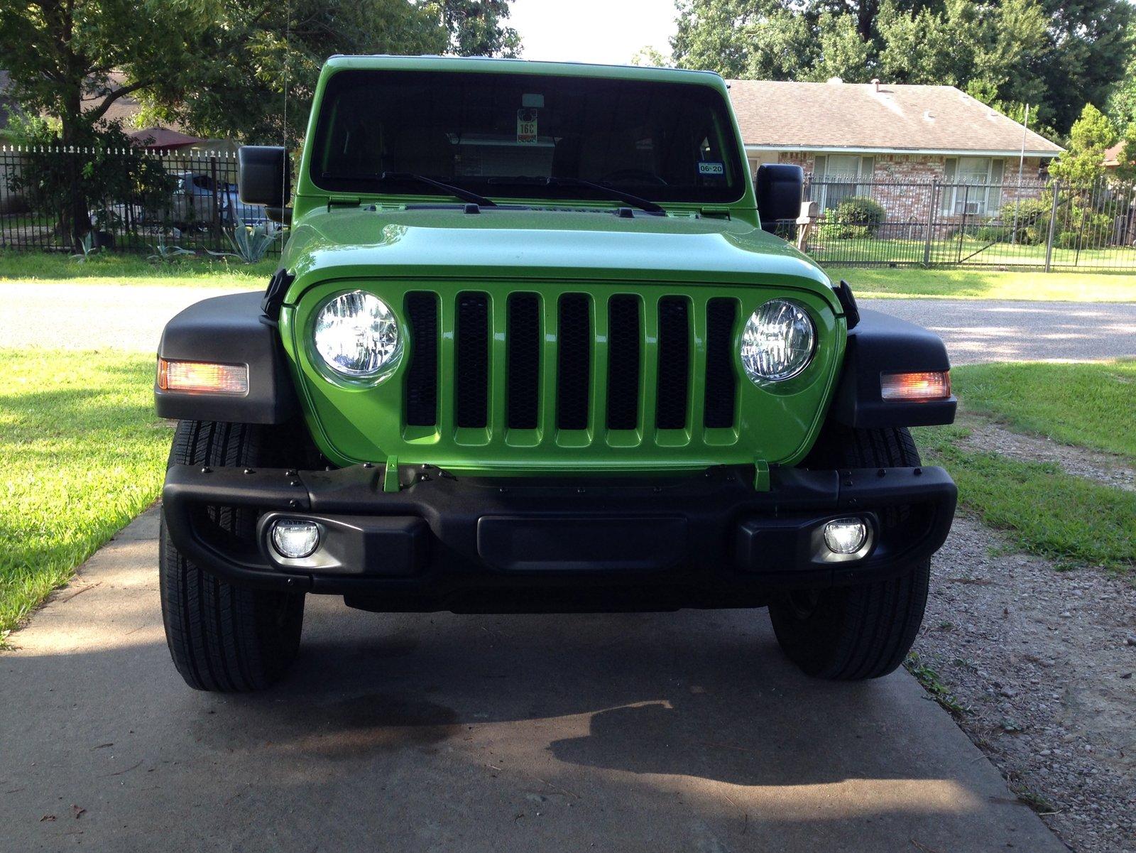 Jeep Wrangler JL LED fog lamp flicker ima
