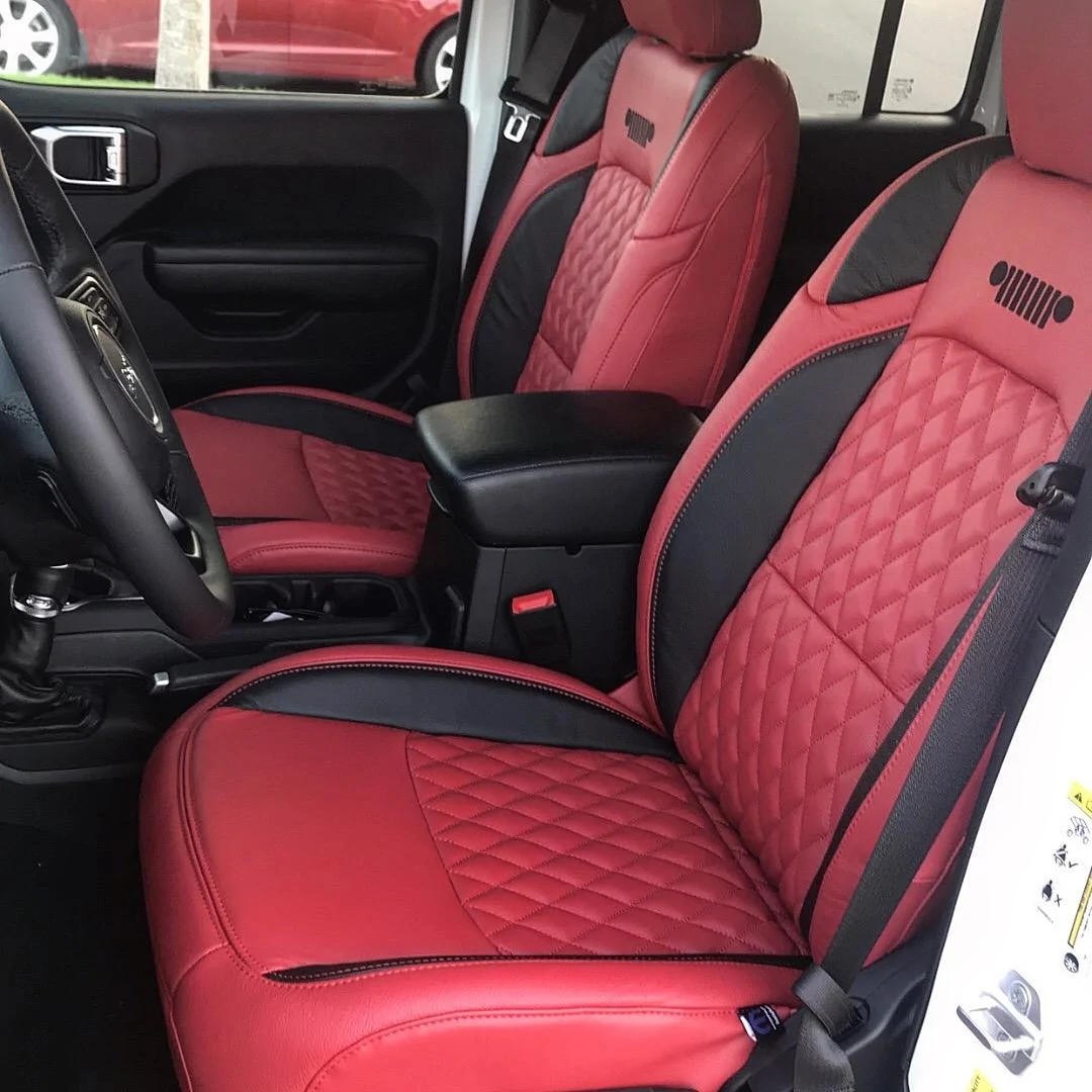 Jeep Wrangler JL Katzkin leather seats CDD0CB3B-DB3E-482B-B898-D9EEDCCEDE09