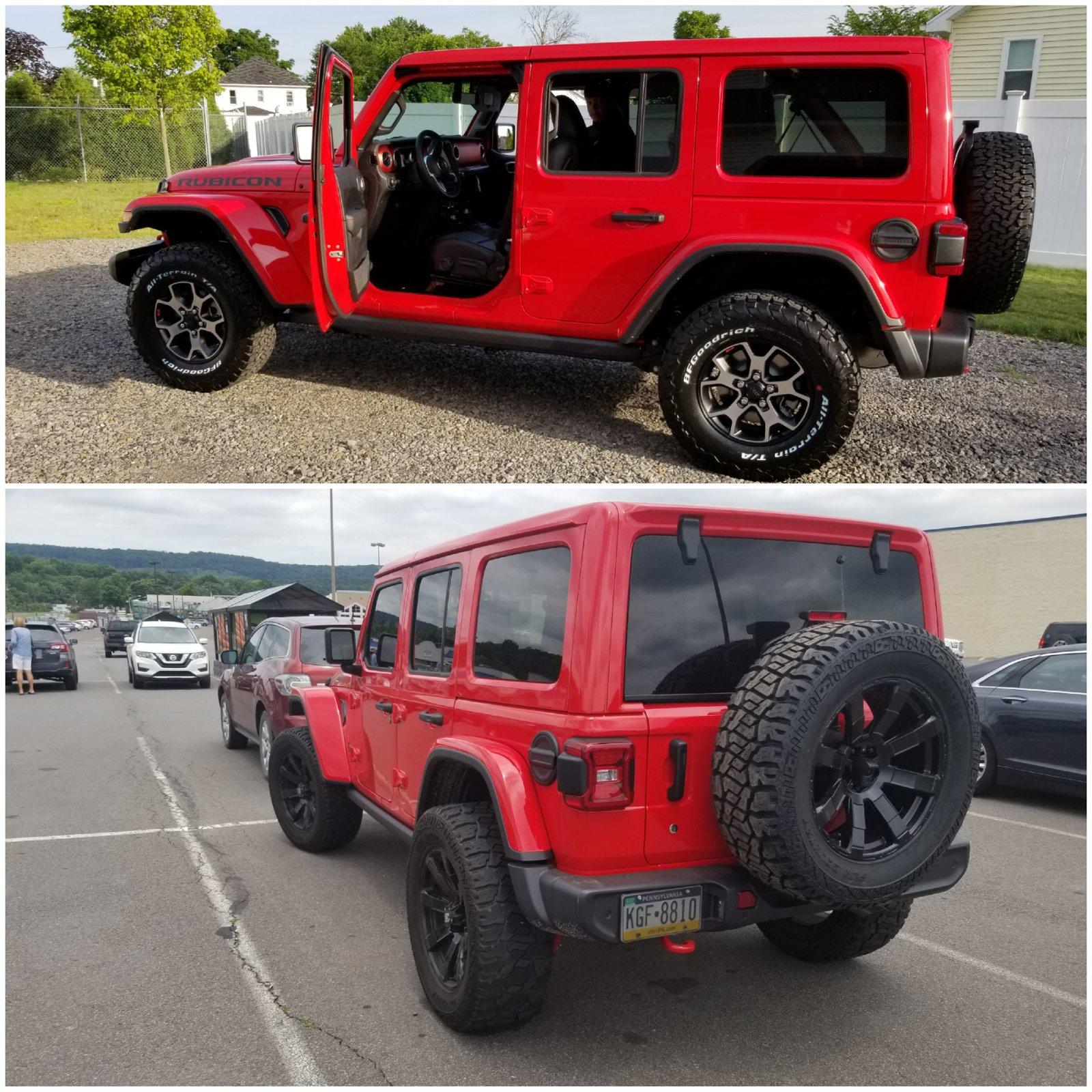 Jeep Wrangler JL Past and present pictures 20180826_210214