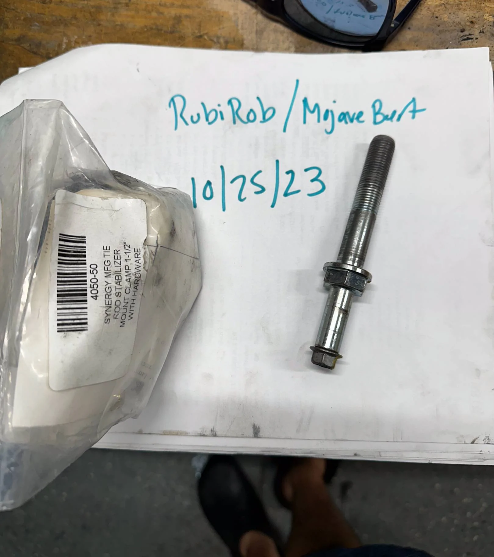 Jeep Wrangler JL FS Will Ship: Synergy Steering stabilizer relocation kit IMG_0103