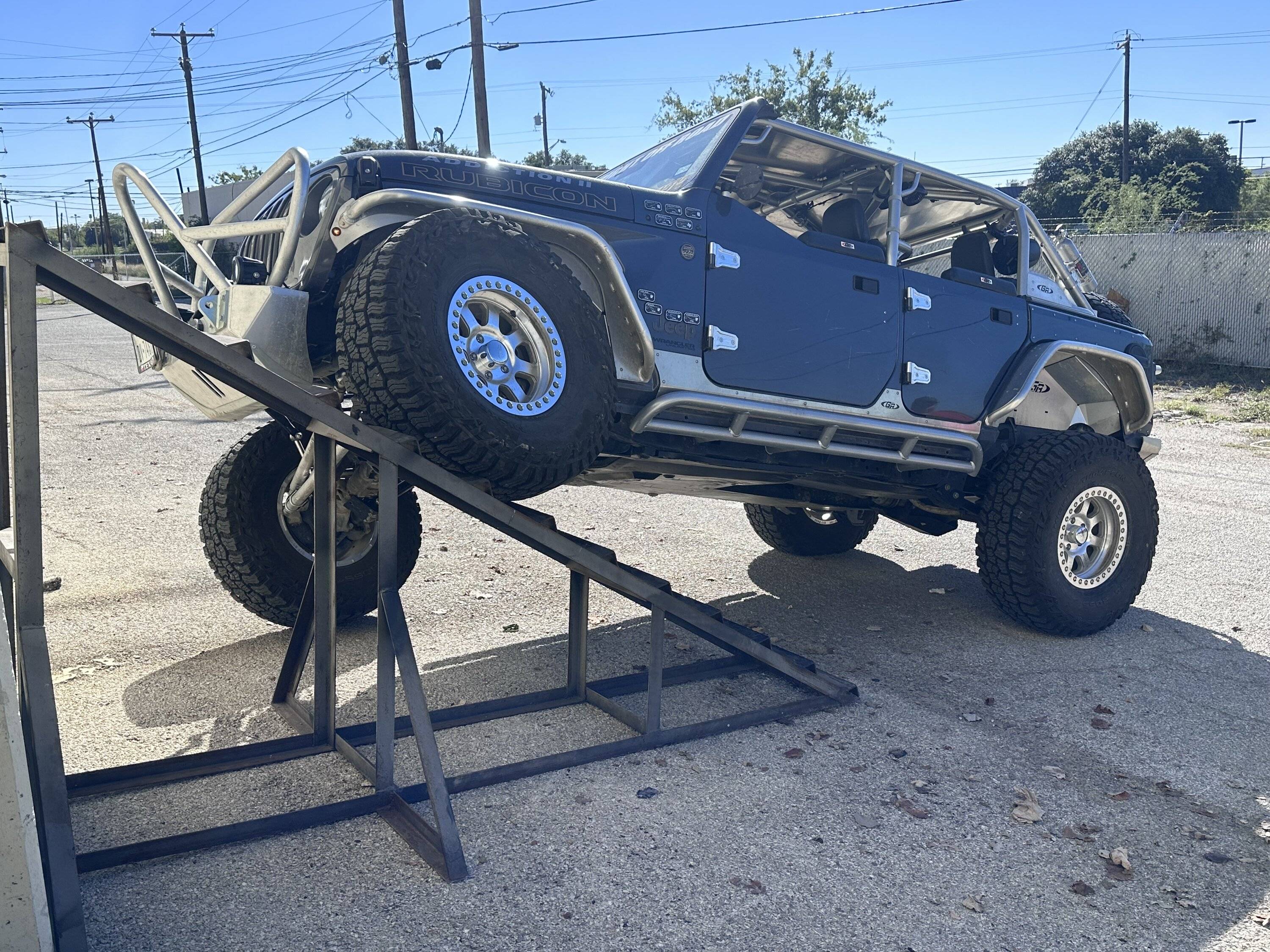 Jeep Wrangler JL GenRight Roll Cage Install IMG_2724