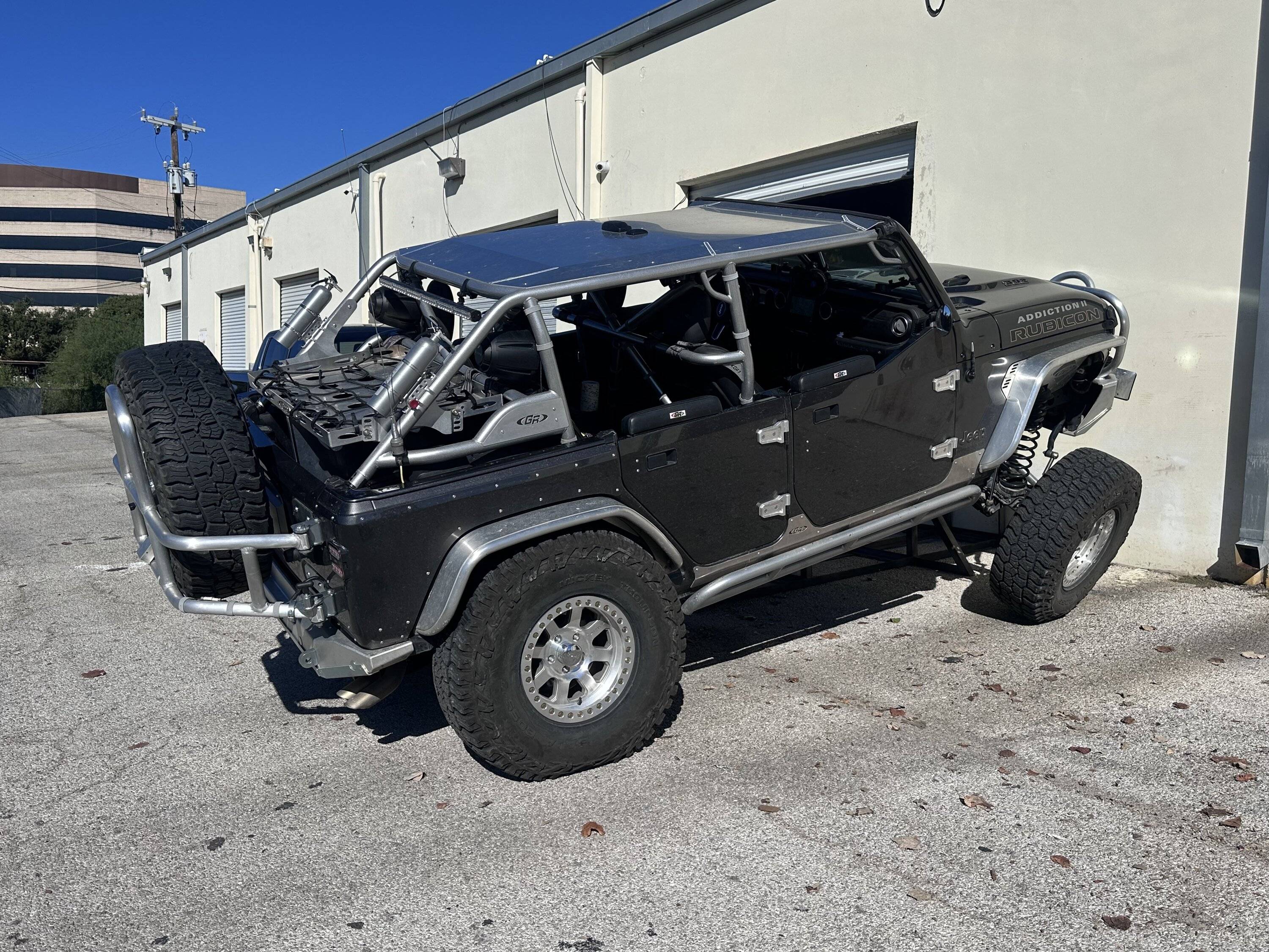 Jeep Wrangler JL GenRight Roll Cage Install IMG_2722