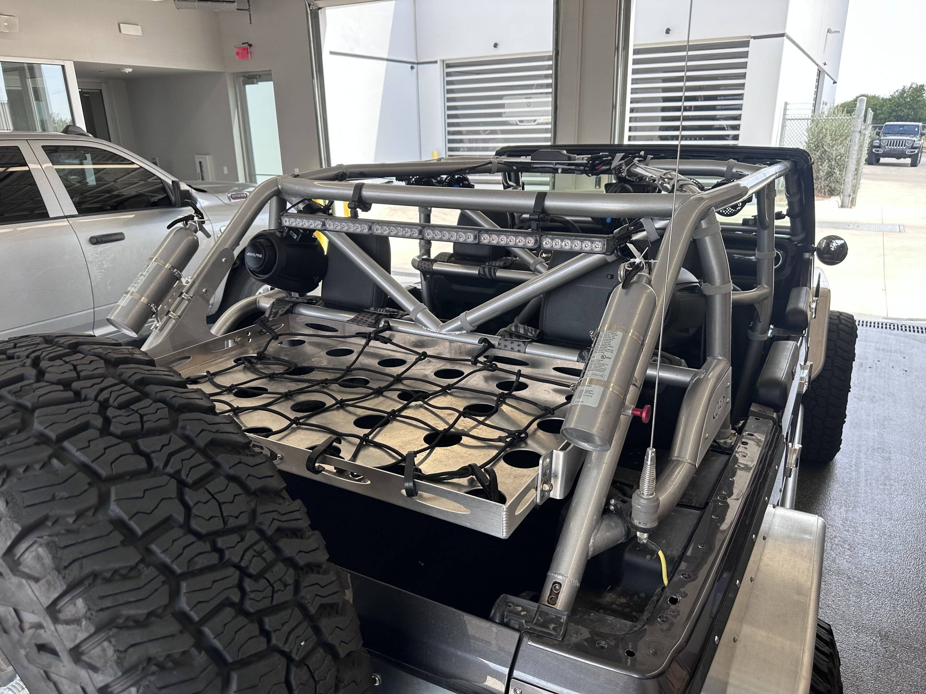 Jeep Wrangler JL GenRight Roll Cage Install IMG_0914