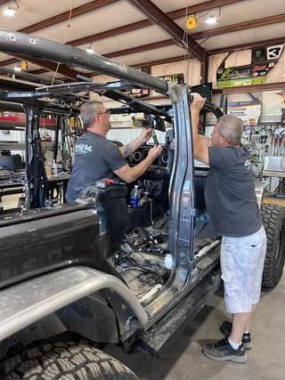 Jeep Wrangler JL GenRight Roll Cage Install IMG_3349