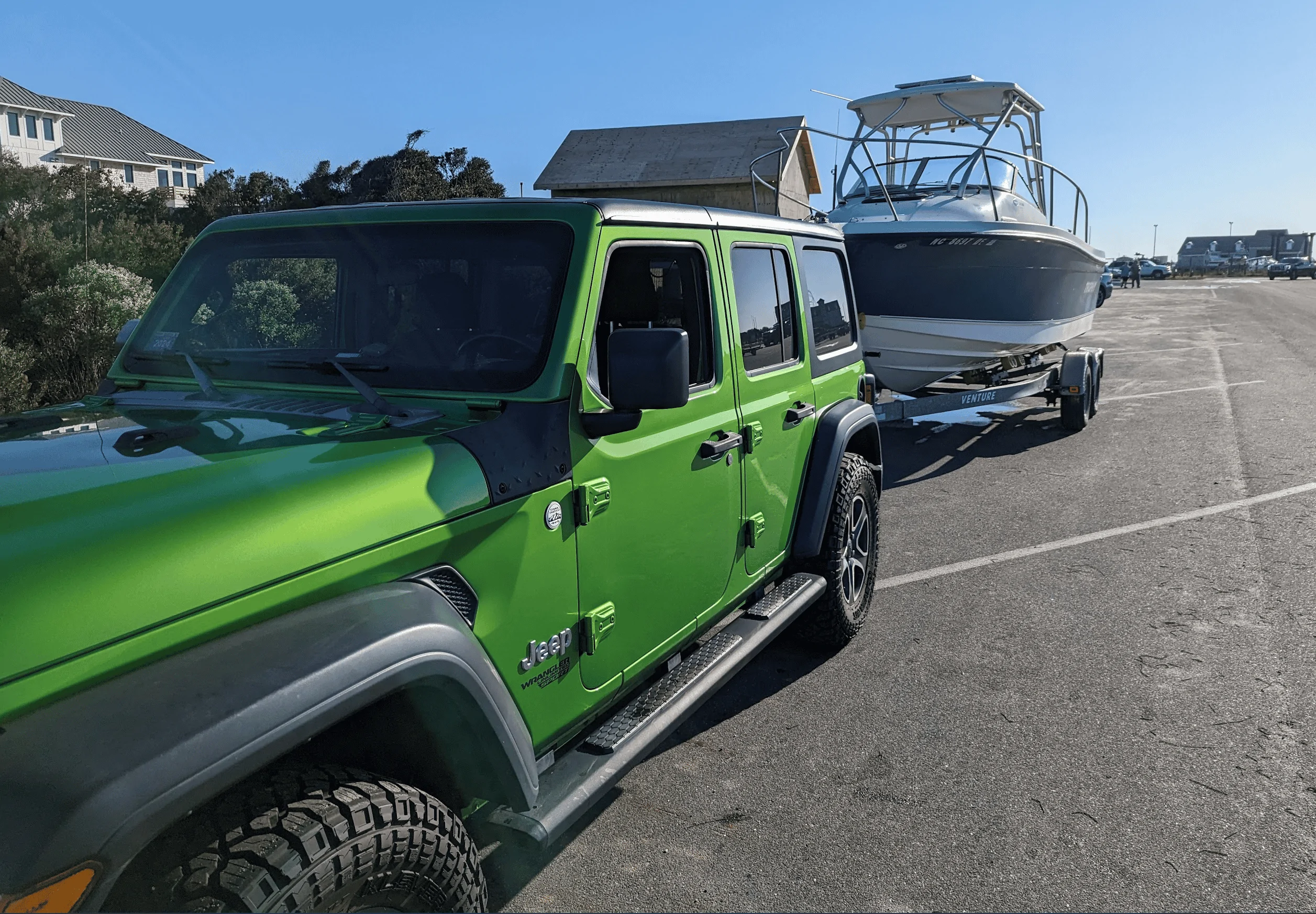 Jeep Wrangler JL Gratuitous towing pics 1698680065900
