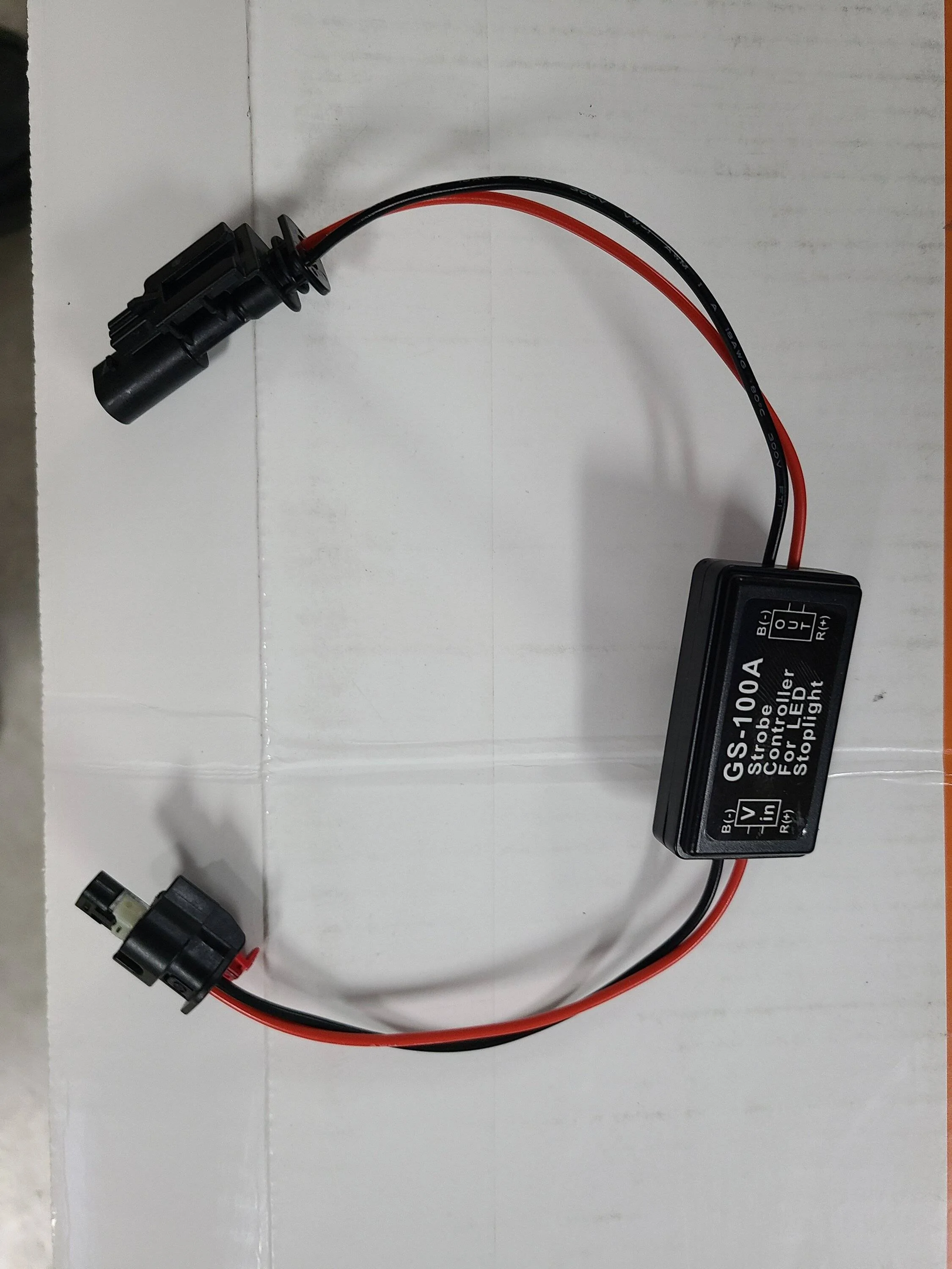 Jeep Wrangler JL Strobe/blink-LED 3rd brake light question 20231025_145214