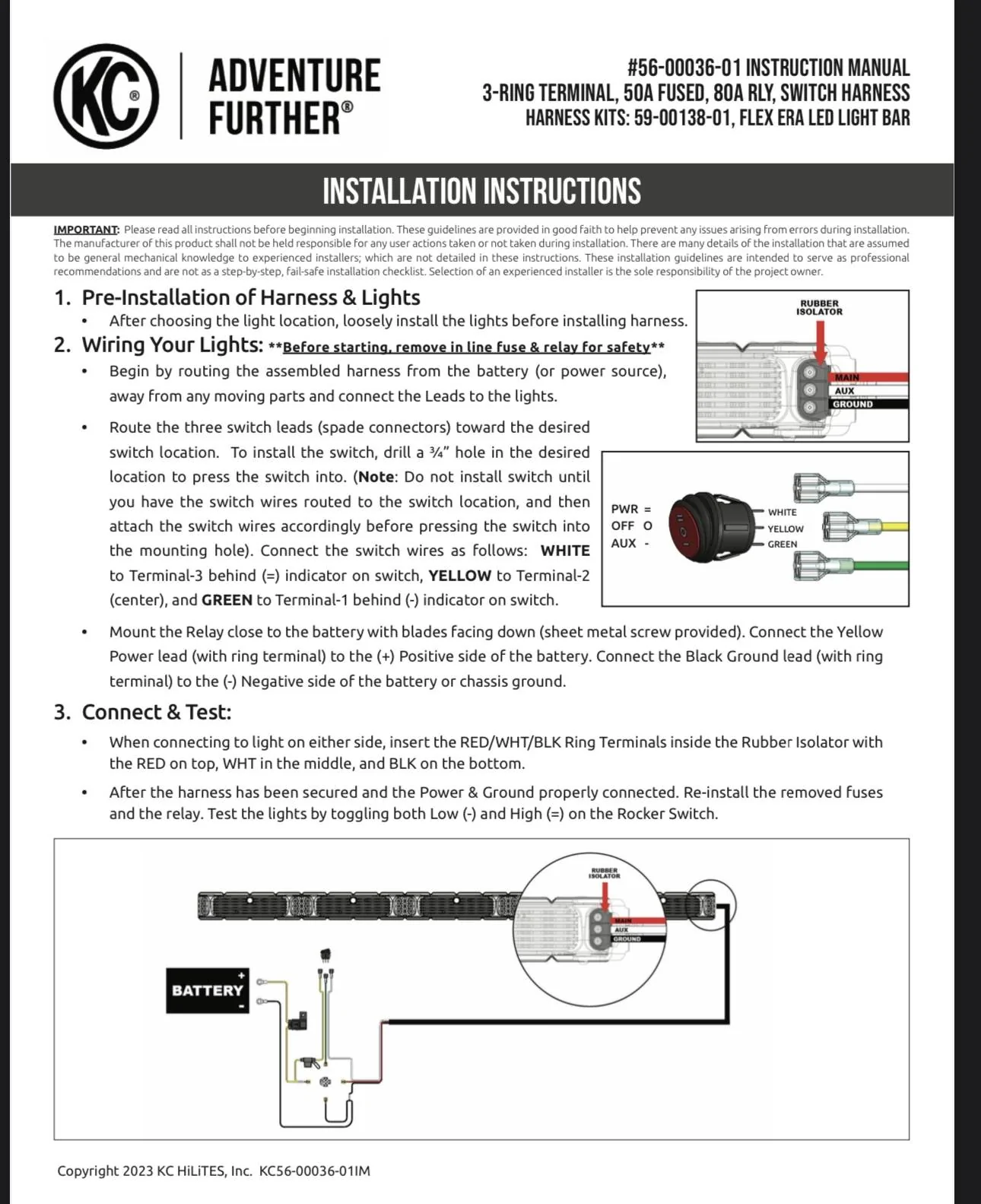 Jeep Wrangler JL KC Flex light bar wiring to sPOD IMG_0999
