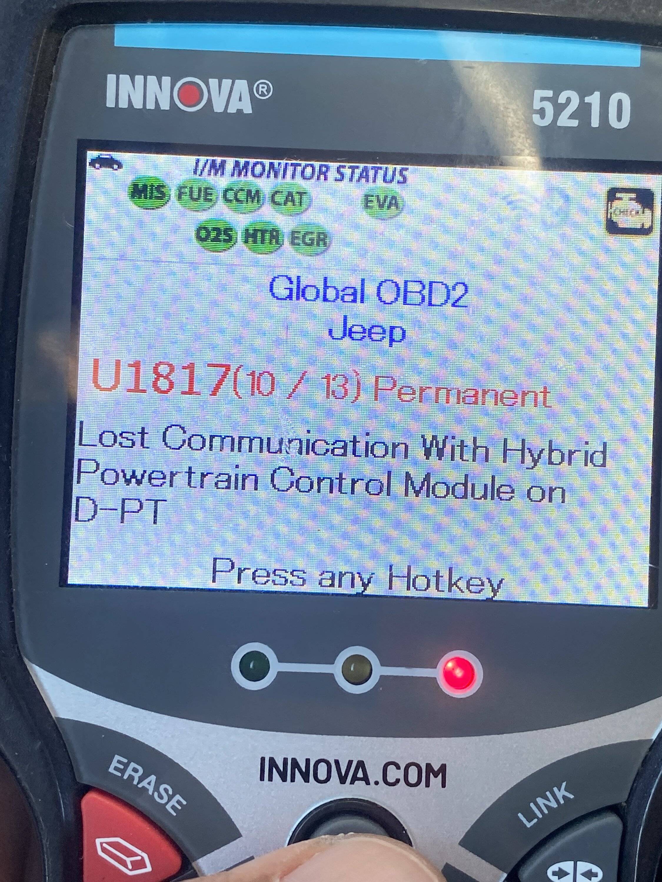 Jeep Wrangler JL "Service Charging System" Error - 2021 Rubicon 4XE IMG_9811