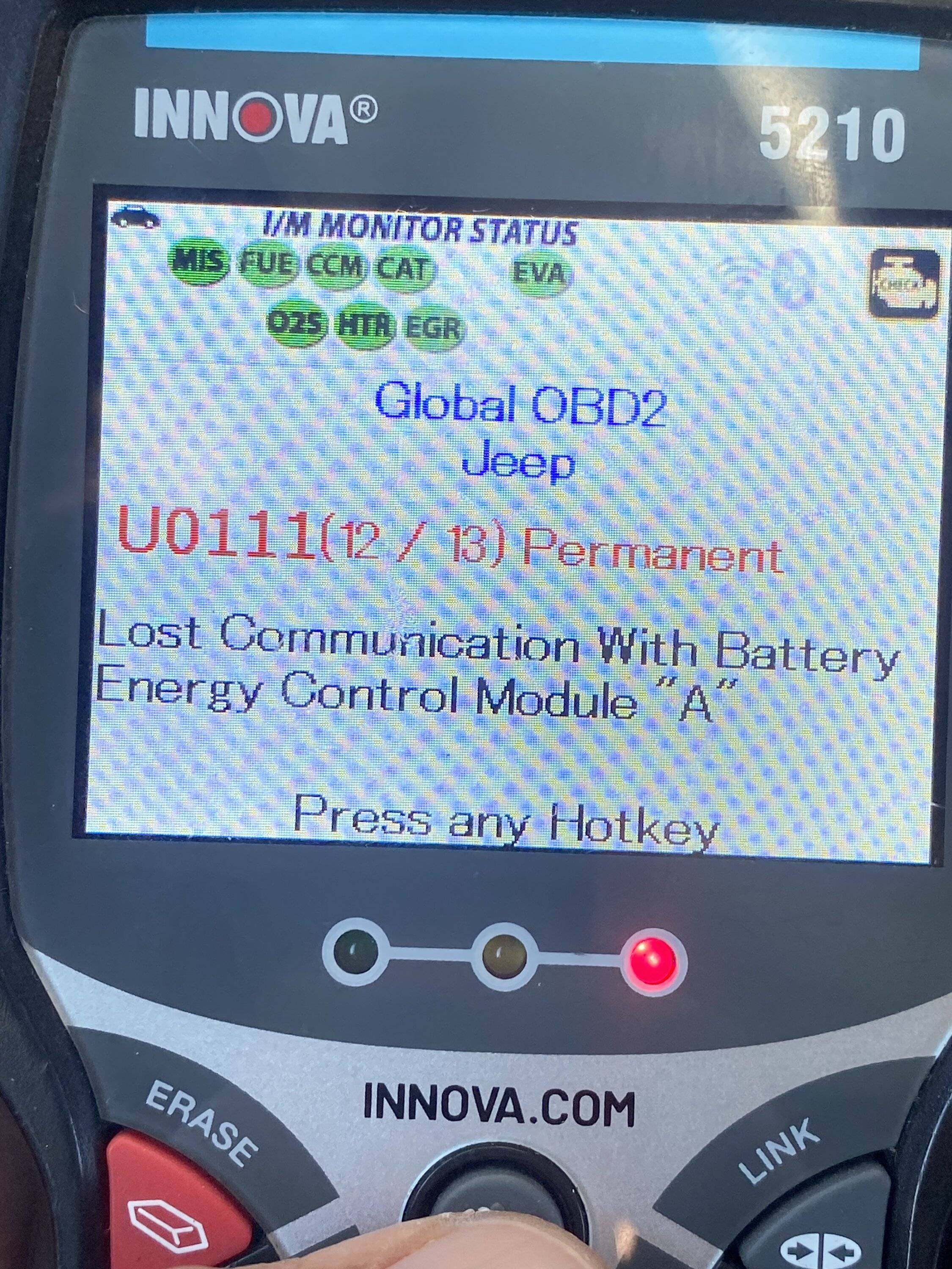Jeep Wrangler JL "Service Charging System" Error - 2021 Rubicon 4XE IMG_9809