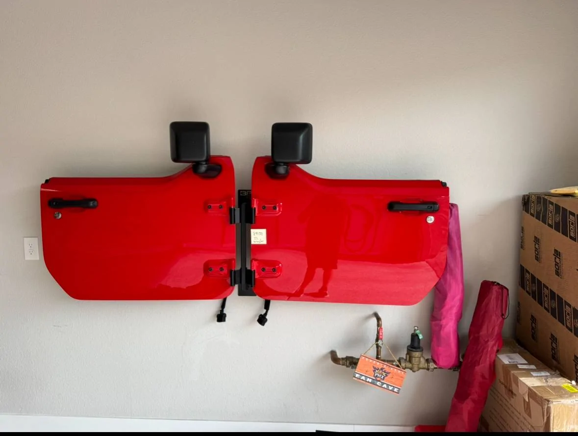 Jeep Wrangler JL Firecracker Red Premium Half Doors IMG_0174