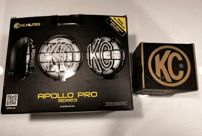 Jeep Wrangler JL KC Apollo PRO SERIES + JL mount KC 2