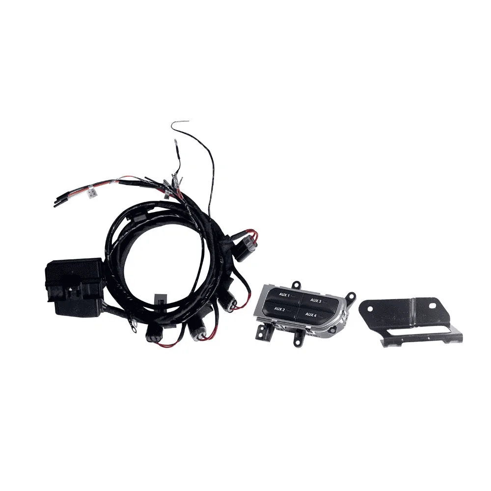 Jeep Wrangler JL WTB Mopar Auxiliary Switch Bank, Silver 1699484609326