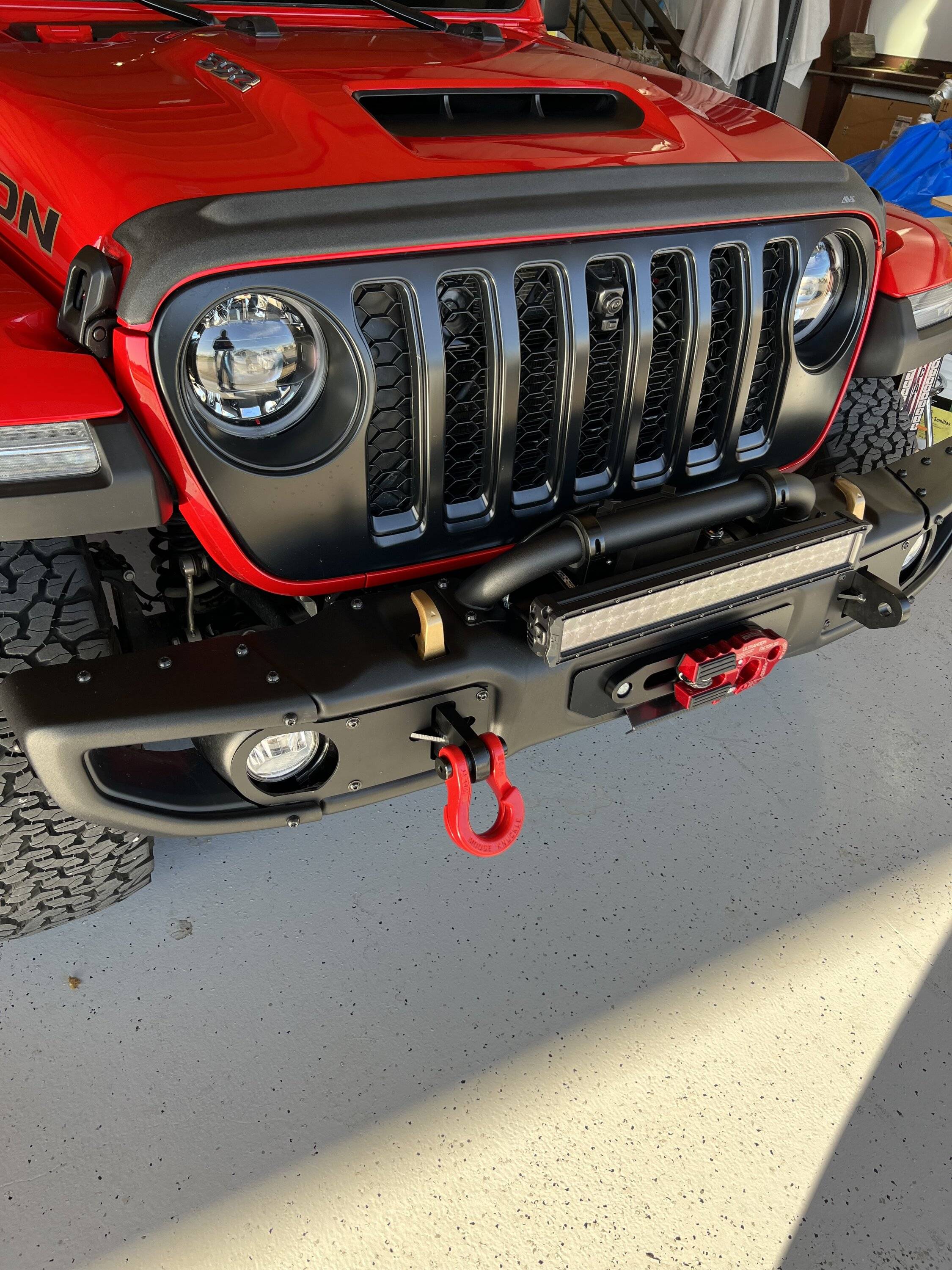 Jeep Wrangler JL Adding shackle tabs to my stock bumper IMG_5742