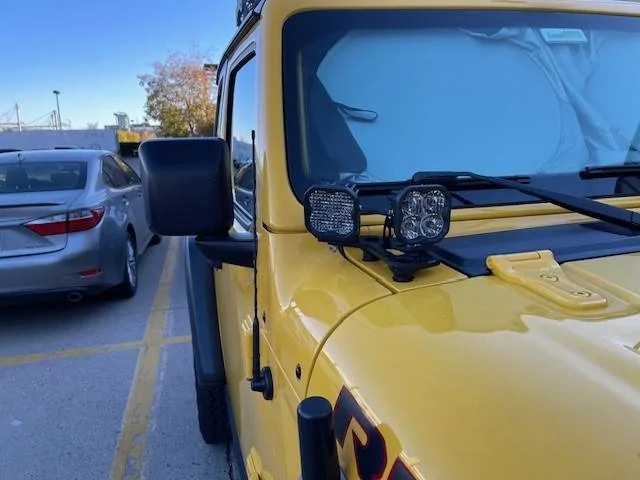Jeep Wrangler JL A-pillar only lights? lights
