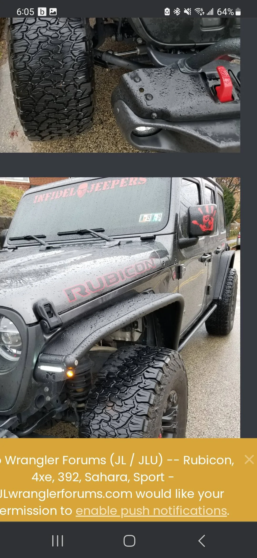 Jeep Wrangler JL All Fender Flare Options (I think) Screenshot_20231119_174525_Gallery