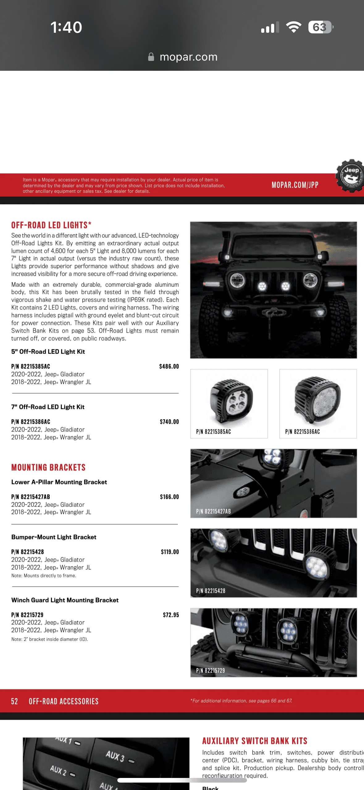 Jeep Wrangler JL Rubicon 4XE - Off Road Lighting ? IMG_8521