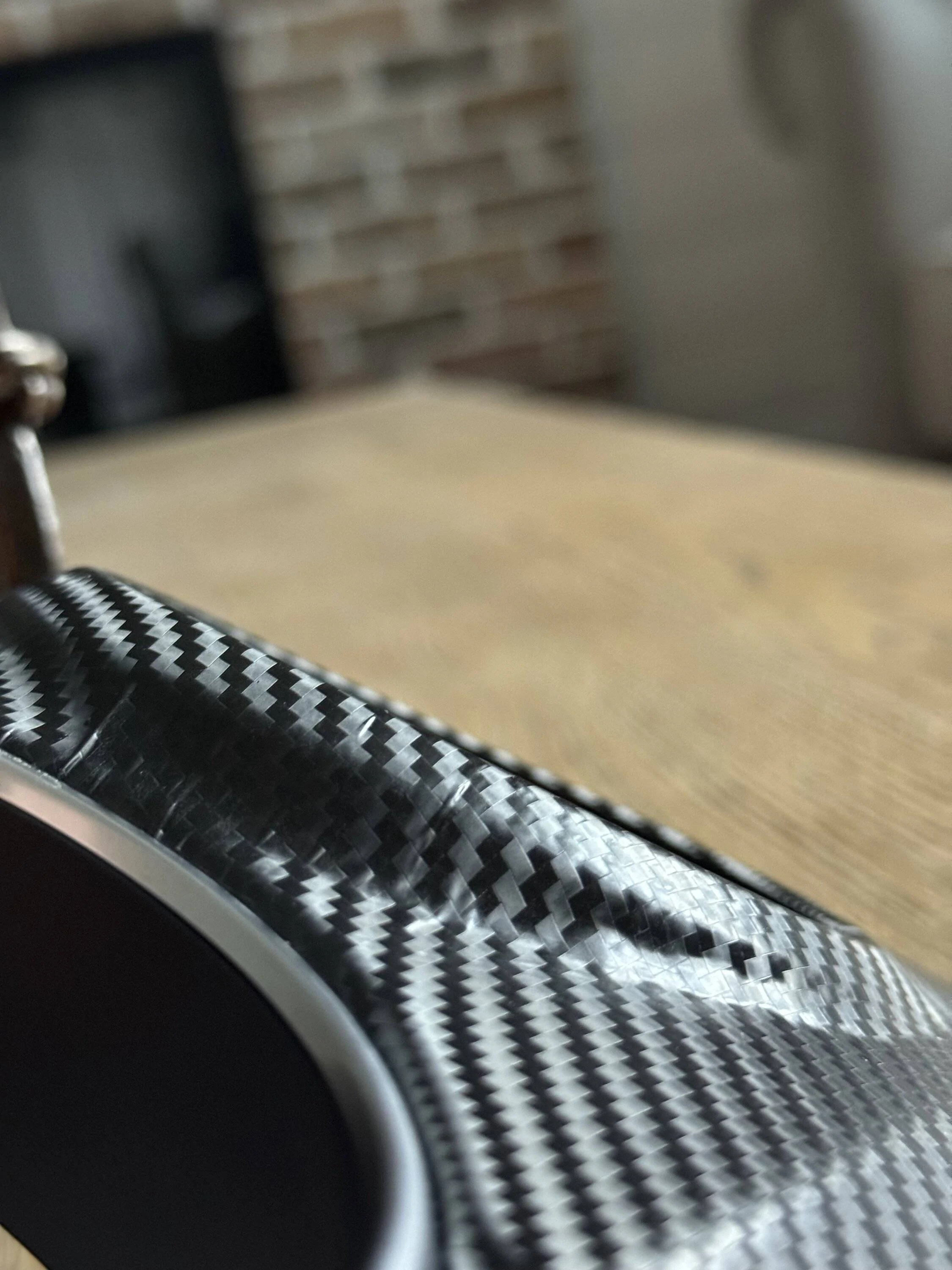 Jeep Wrangler JL Carbon fiber wrapped dash panels IMG_4251