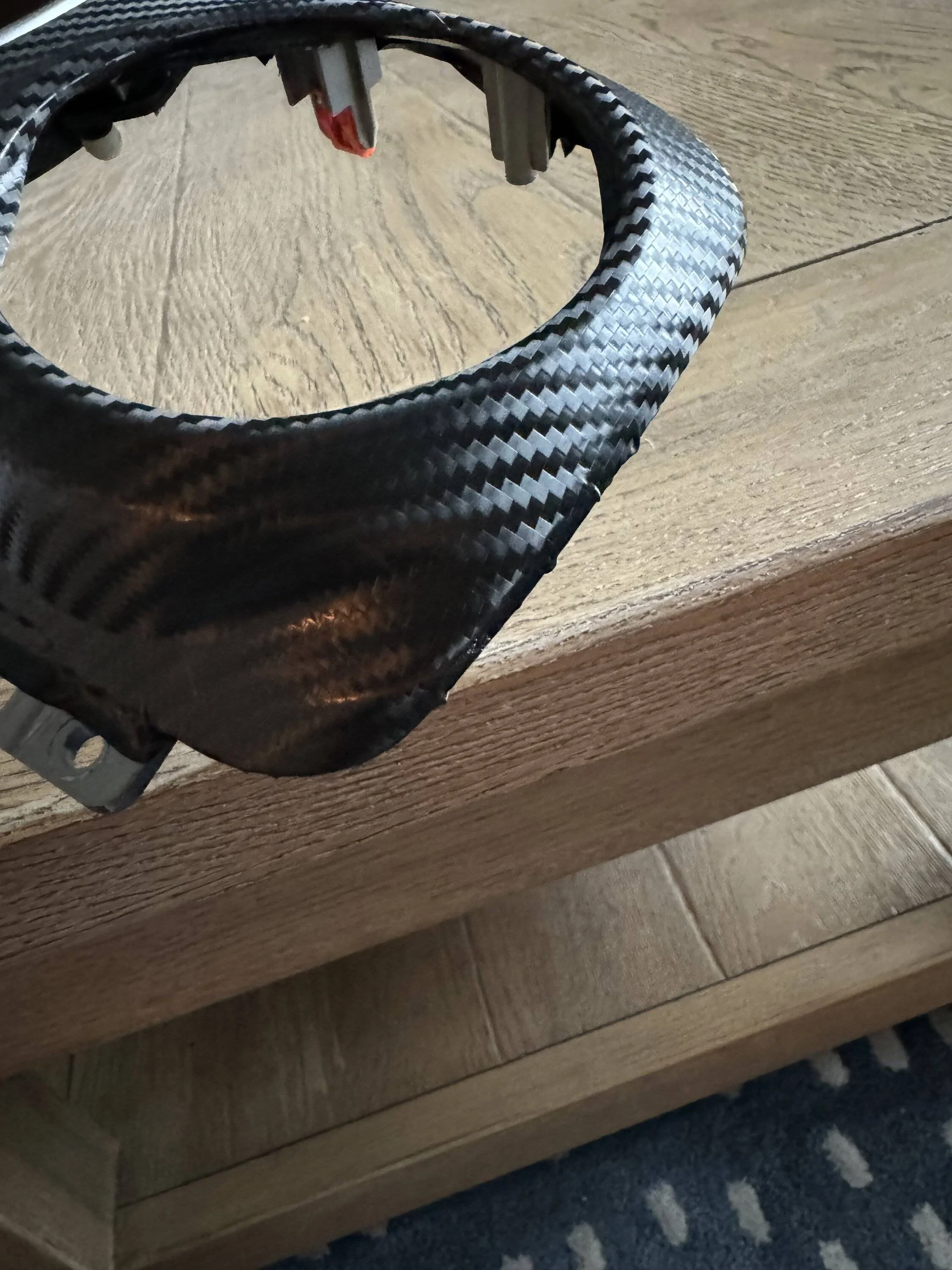 Jeep Wrangler JL Carbon fiber wrapped dash panels IMG_4254