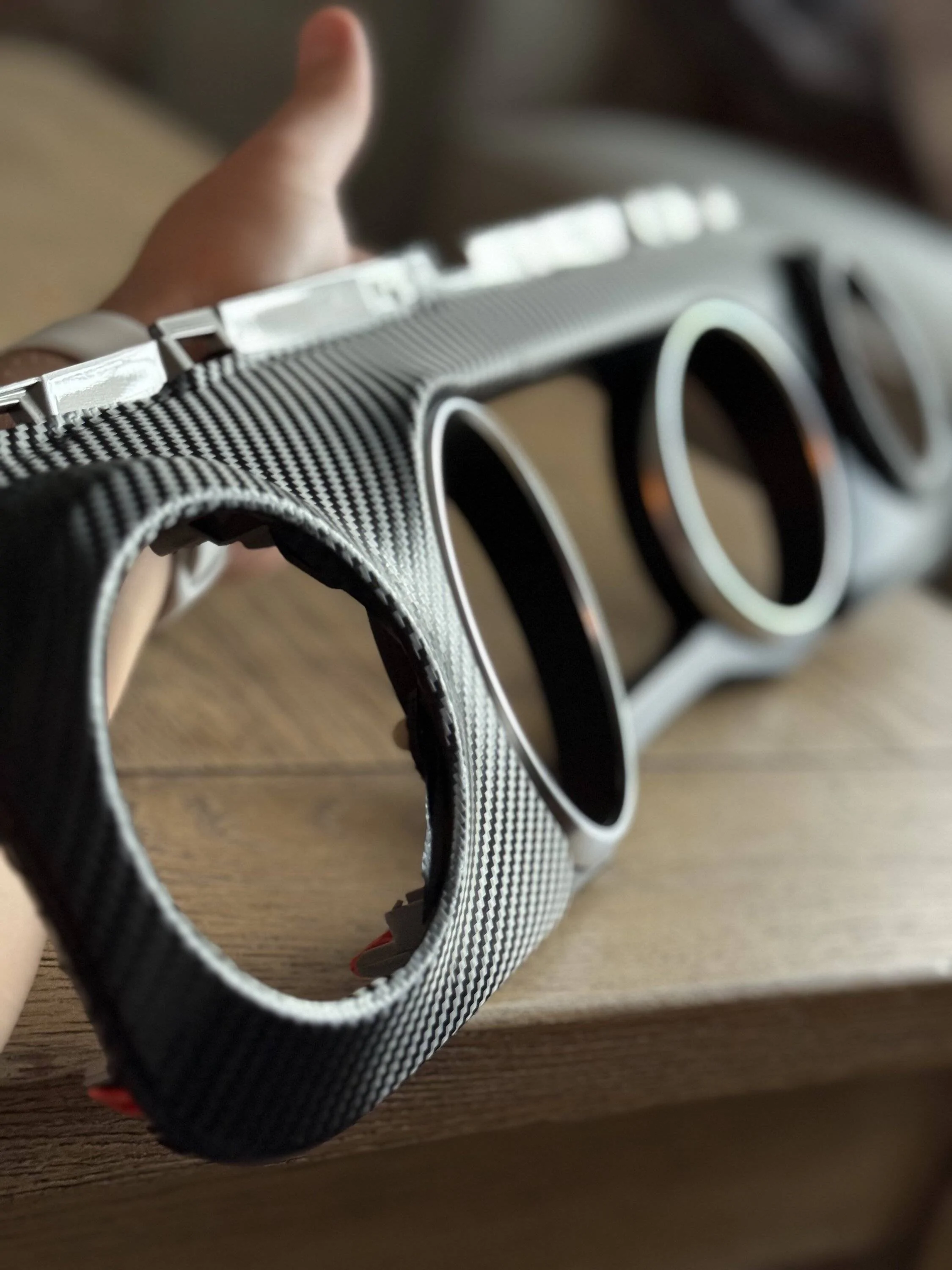 Jeep Wrangler JL Carbon fiber wrapped dash panels IMG_4255