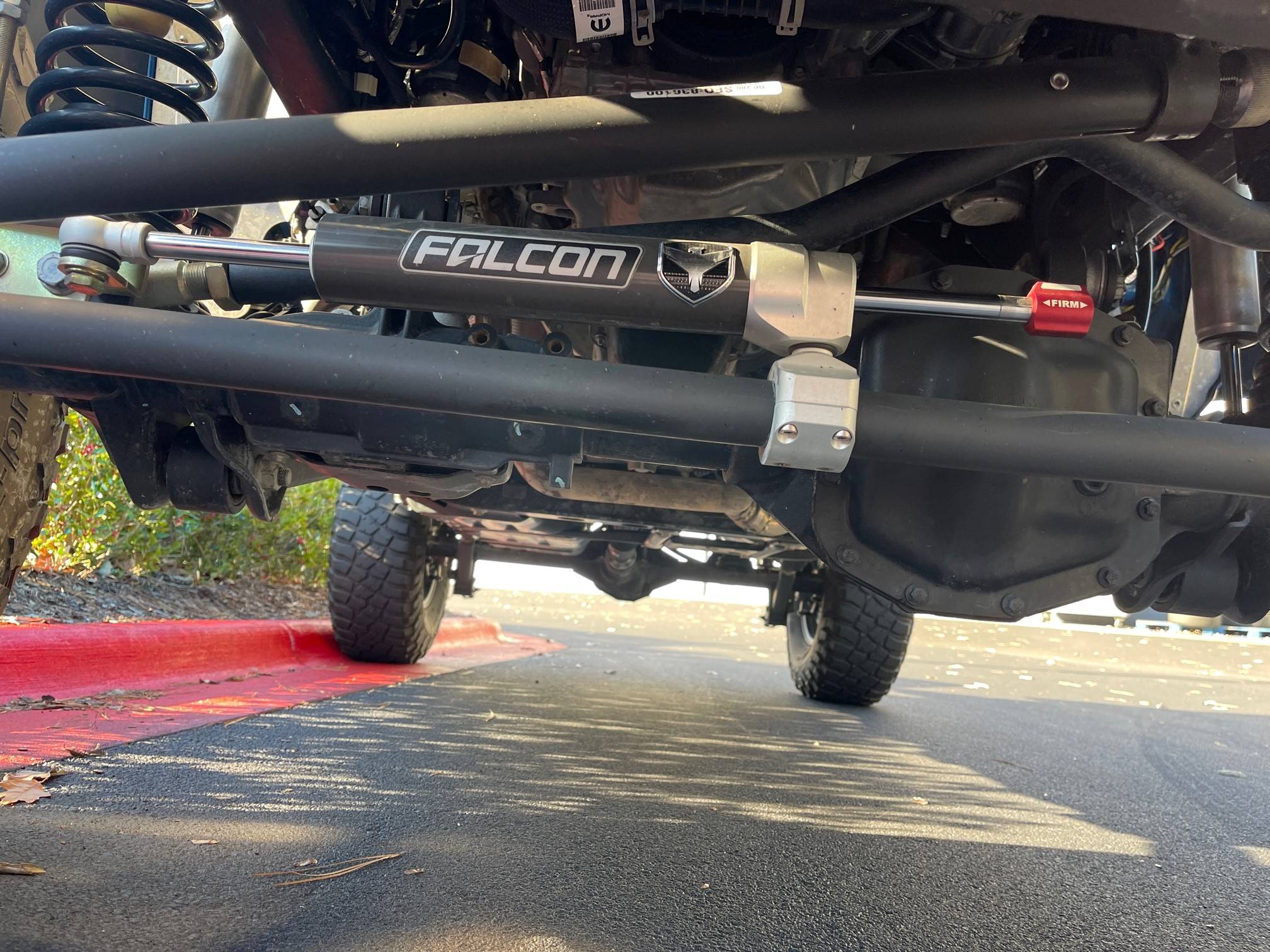Jeep Wrangler JL Clayton steering stabilizer relocation bracket SS1