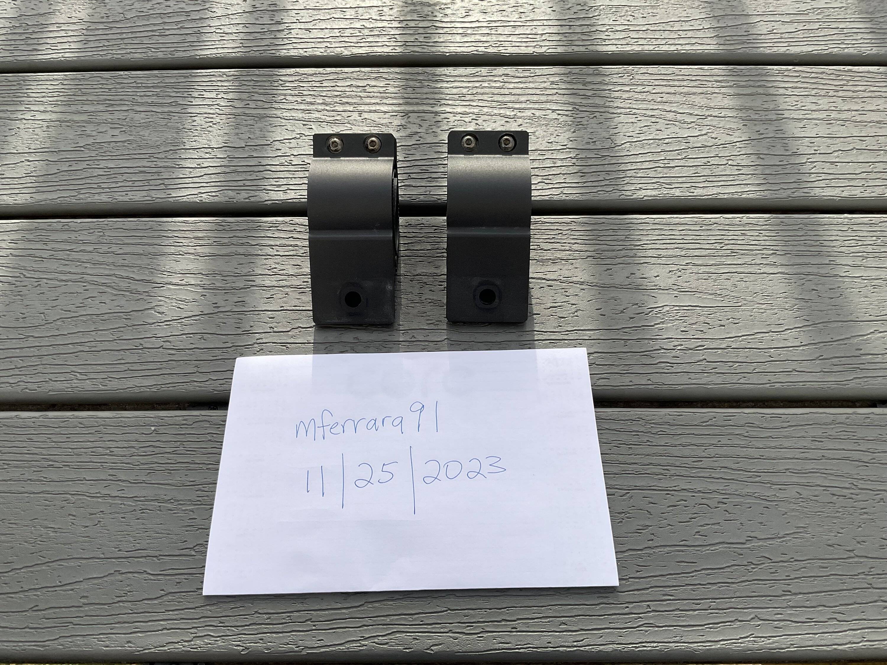 Jeep Wrangler JL MOPAR Winch Guard Light Mounting Brackets $45 IMG_0122