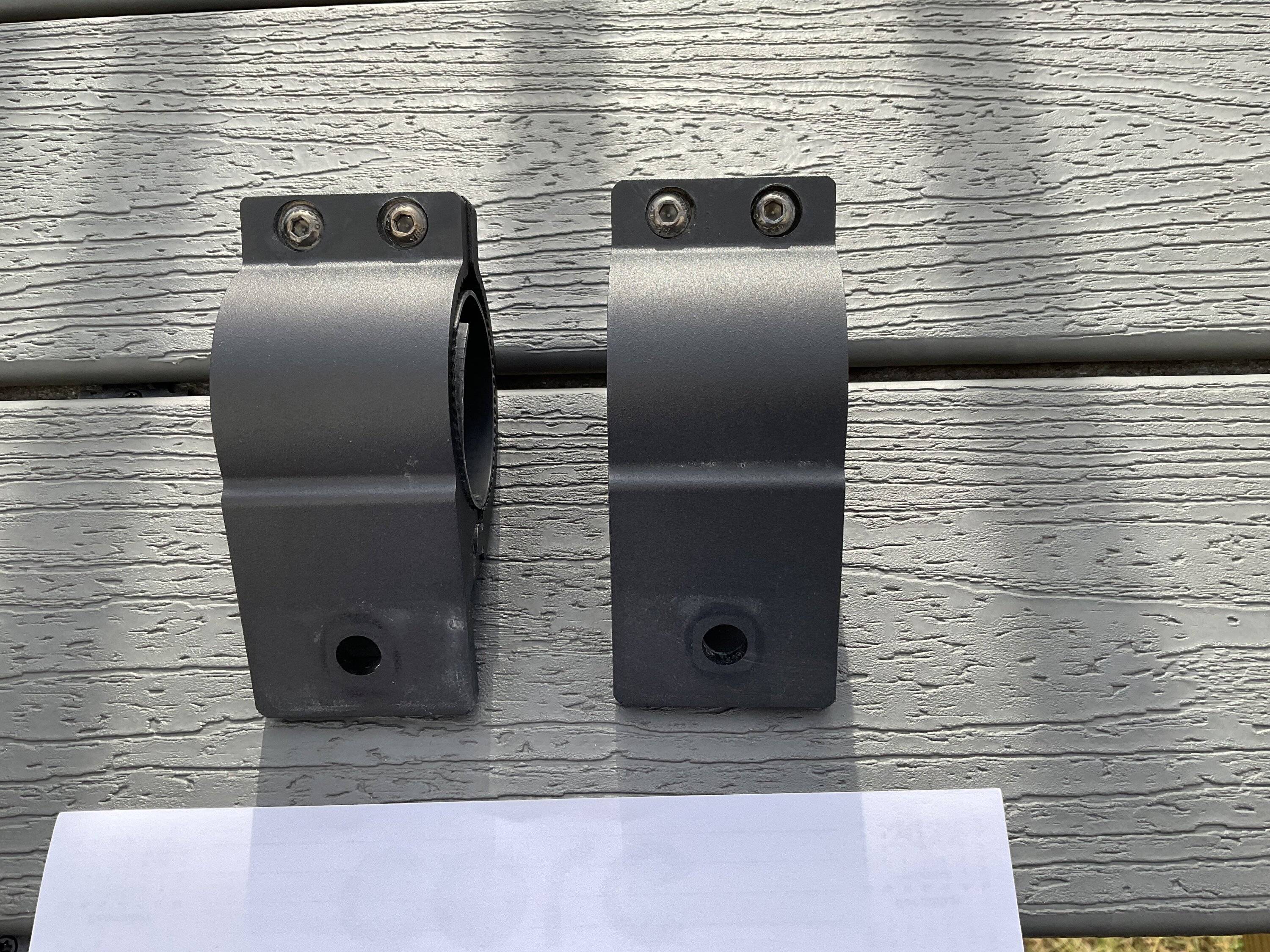 Jeep Wrangler JL MOPAR Winch Guard Light Mounting Brackets $45 IMG_0123