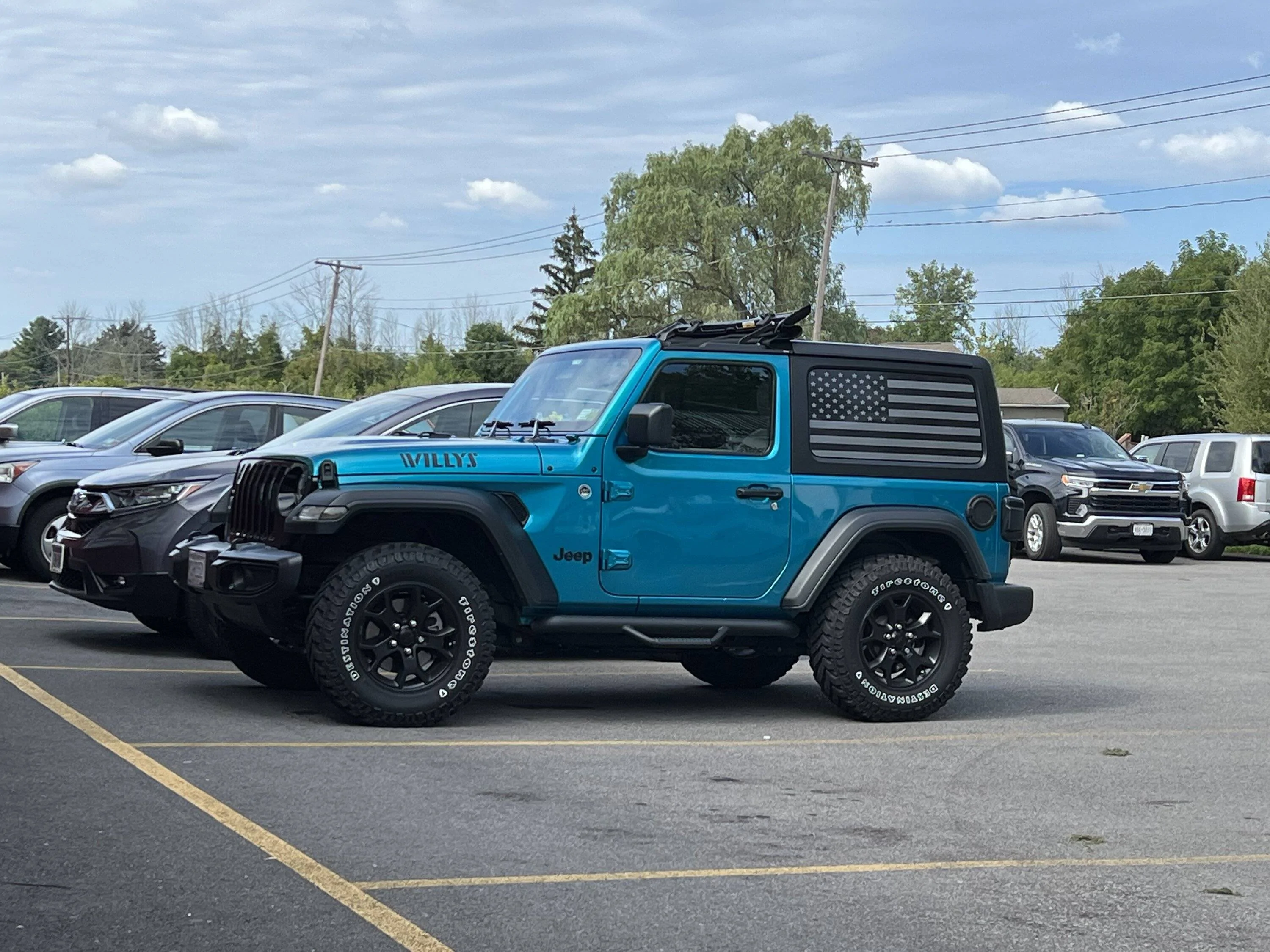 Jeep Wrangler JL Travel with stored soft top IMG_0486