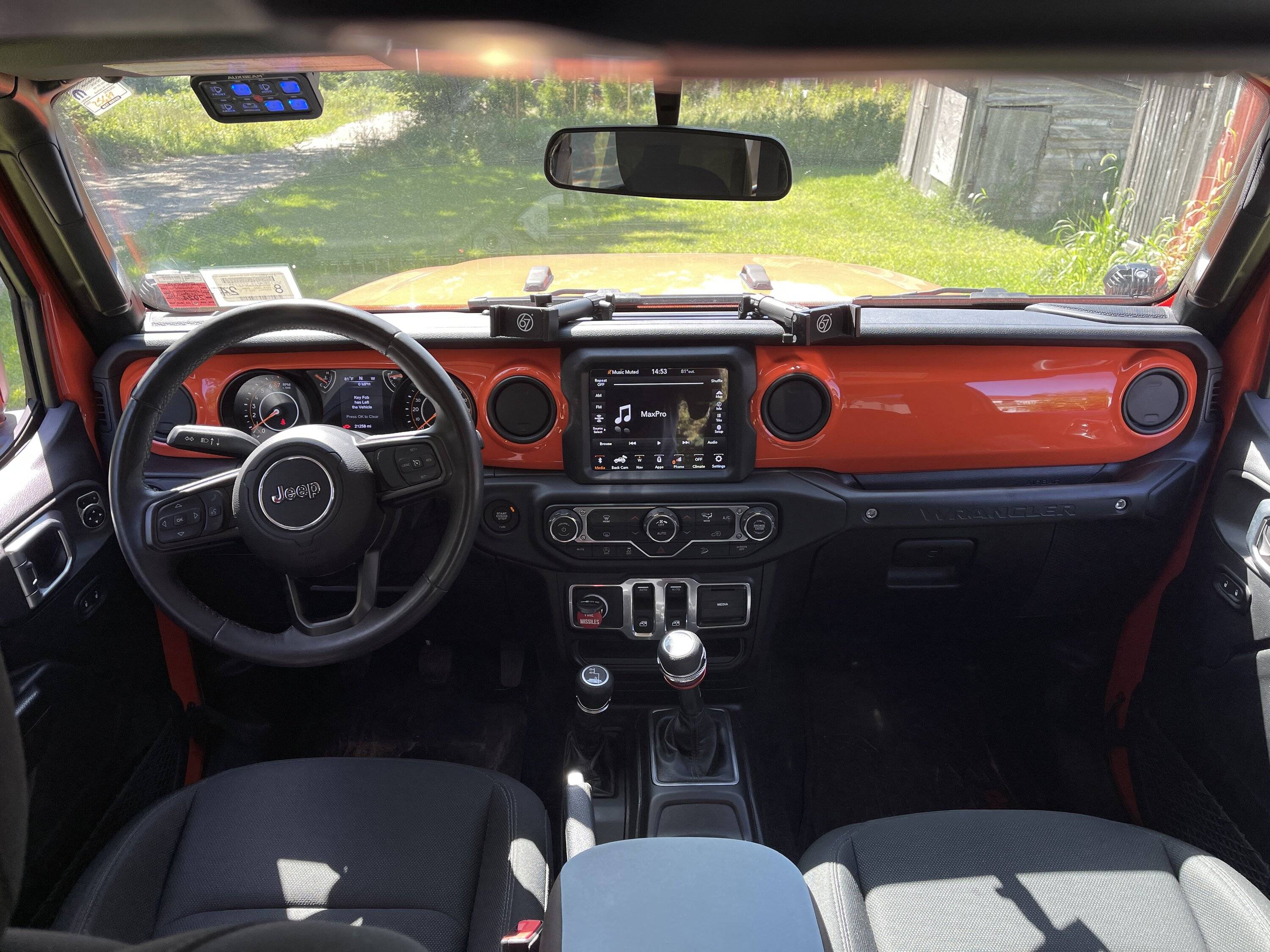 Jeep Wrangler JL 2024 grille color matched installed photos IMG_6164