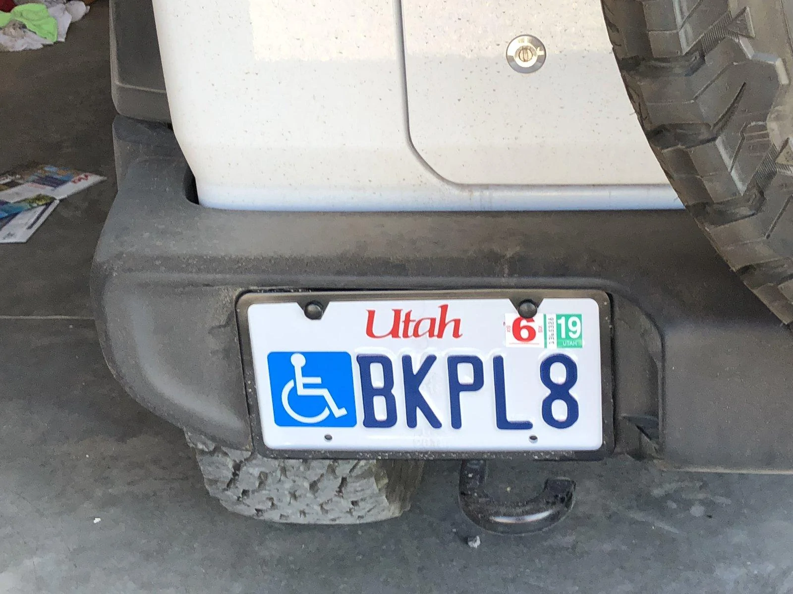 Jeep Wrangler JL Custom vanity license plates 17443E03-88CE-4CC2-98A8-43E0A8E3F868