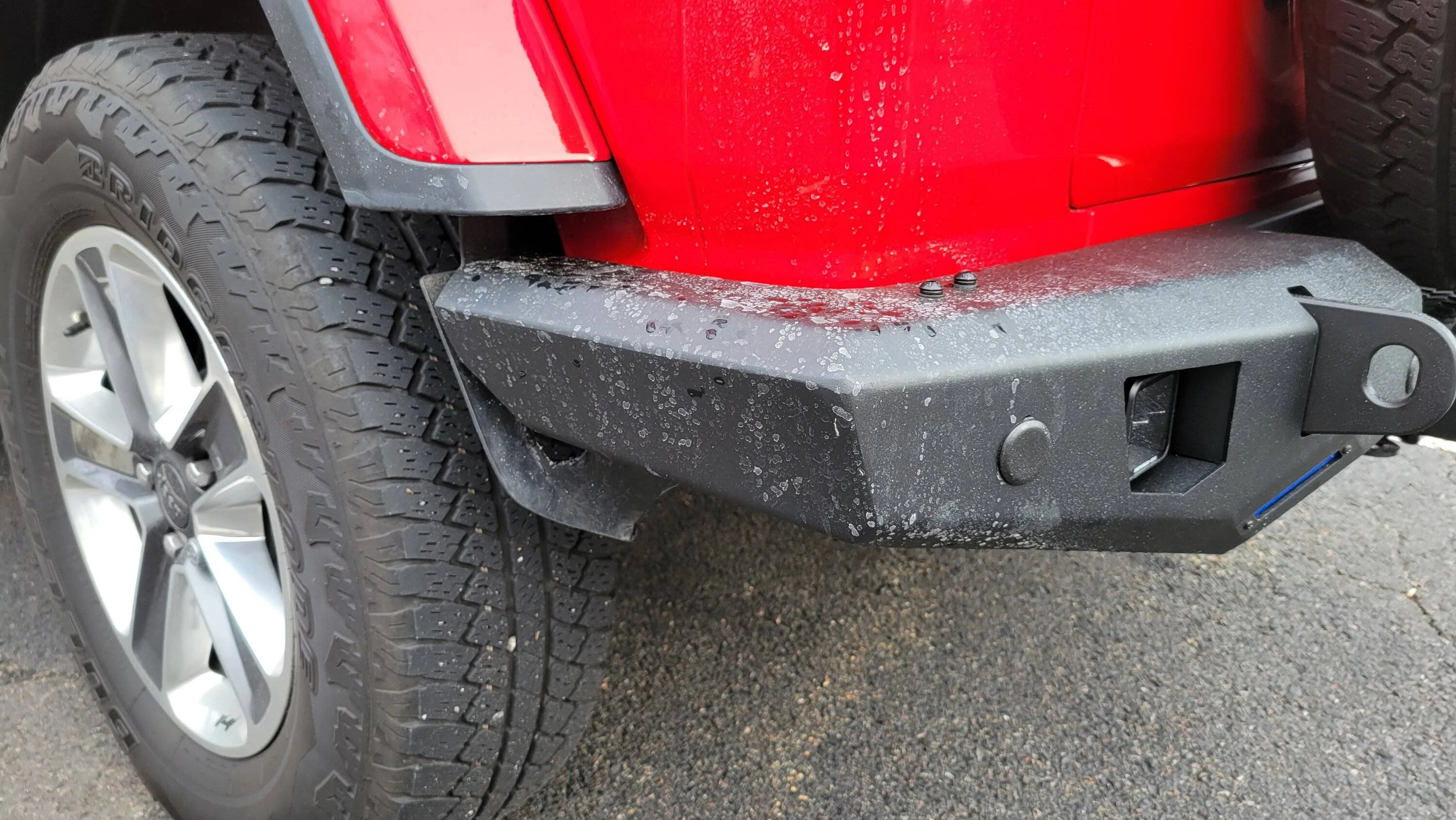 Jeep Wrangler JL Advice on this bumper 20230115_103955