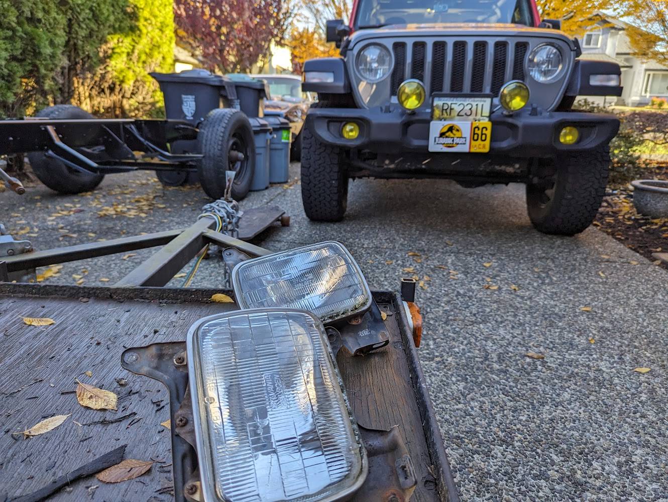 Jeep Wrangler JL YJ style JL grill DIY PXL_20231117_200428002
