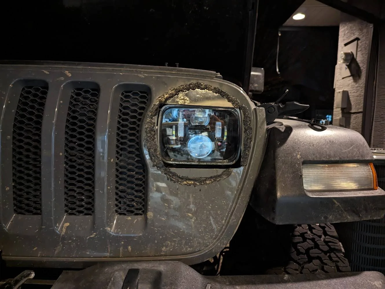 Jeep Wrangler JL YJ style JL grill DIY PXL_20231123_022224118