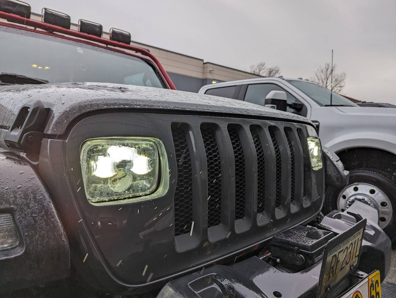 Jeep Wrangler JL YJ style JL grill DIY PXL_20231201_223819222